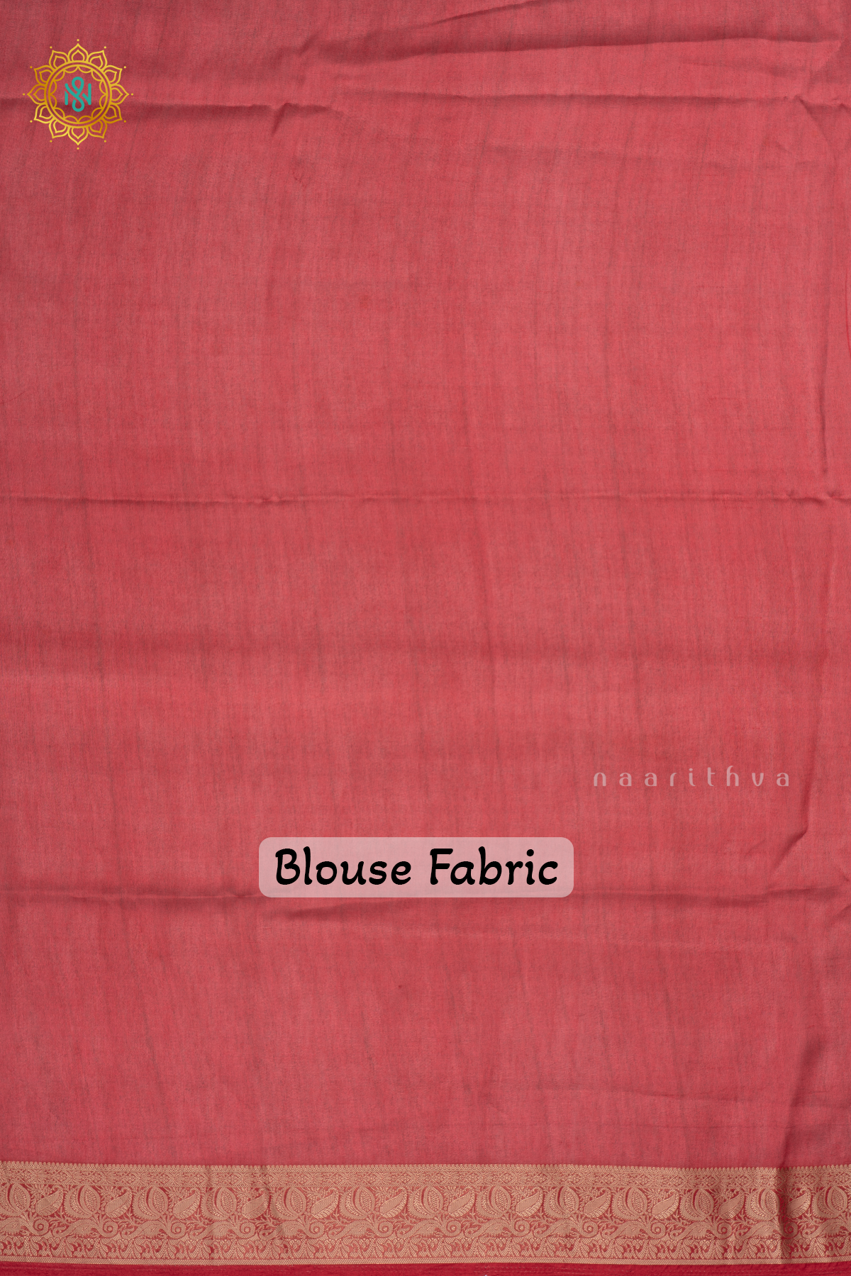 ORANGE WITH RED - SOFT TUSSAR