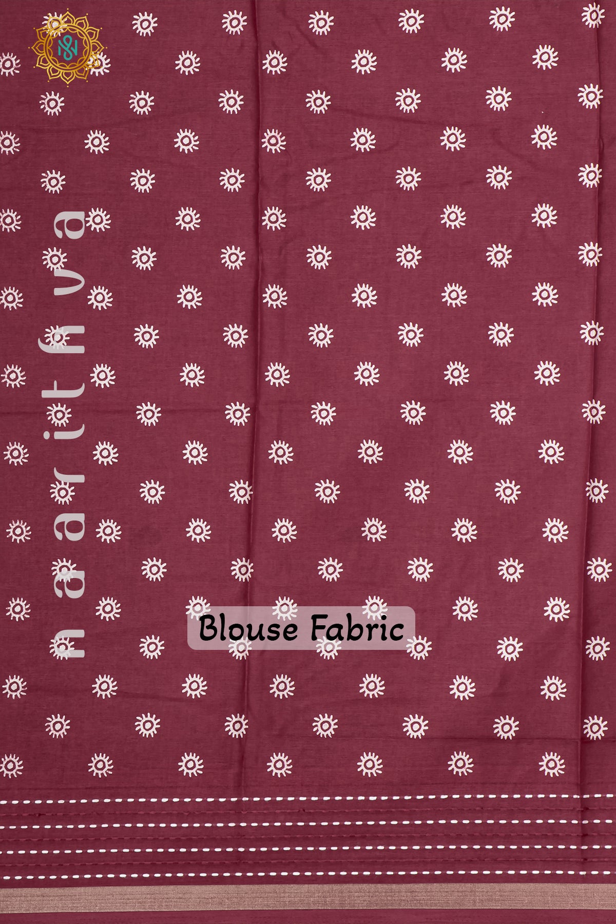 MAROON - DOLA SILK