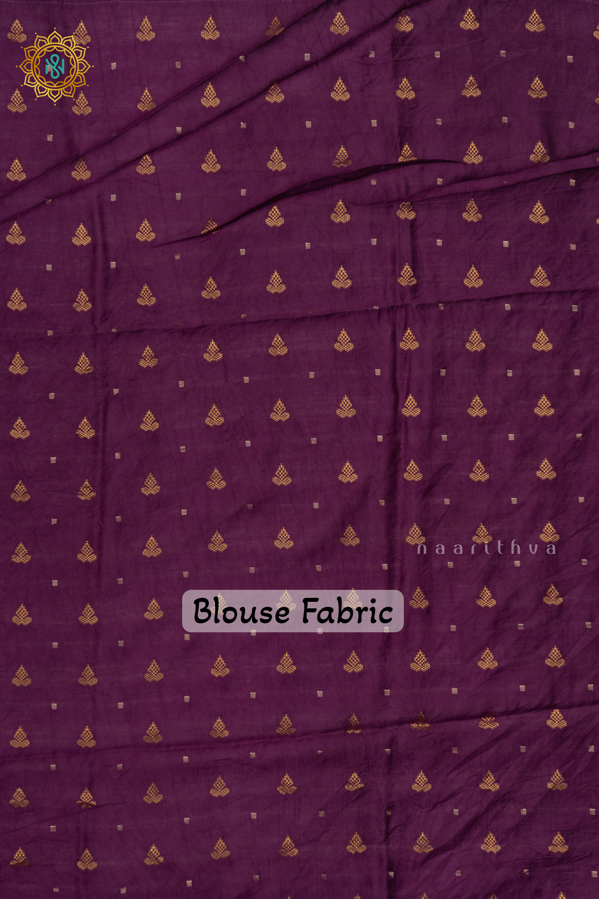 PURPLE - SEMI CREPE SILK