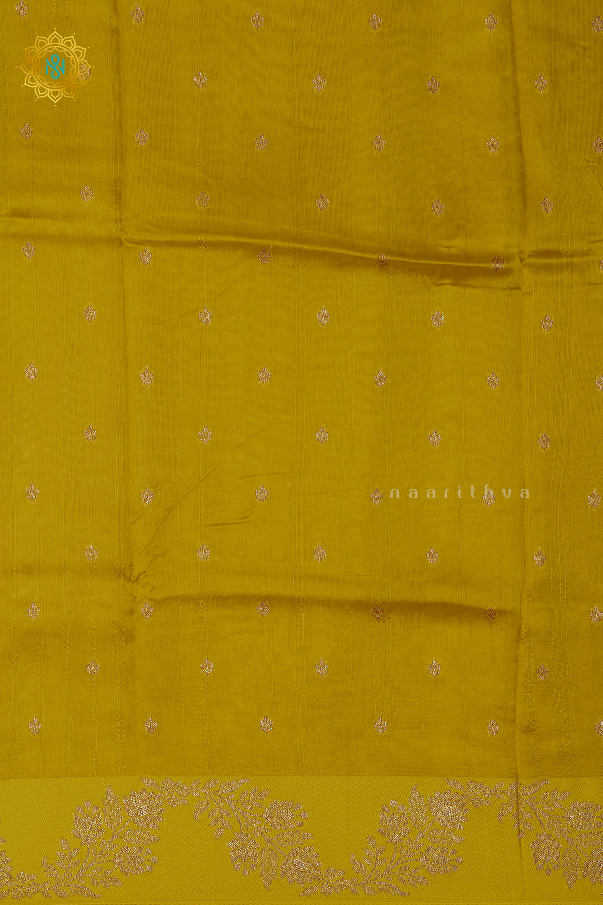 YELLOW - SEMI TUSSAR SILK