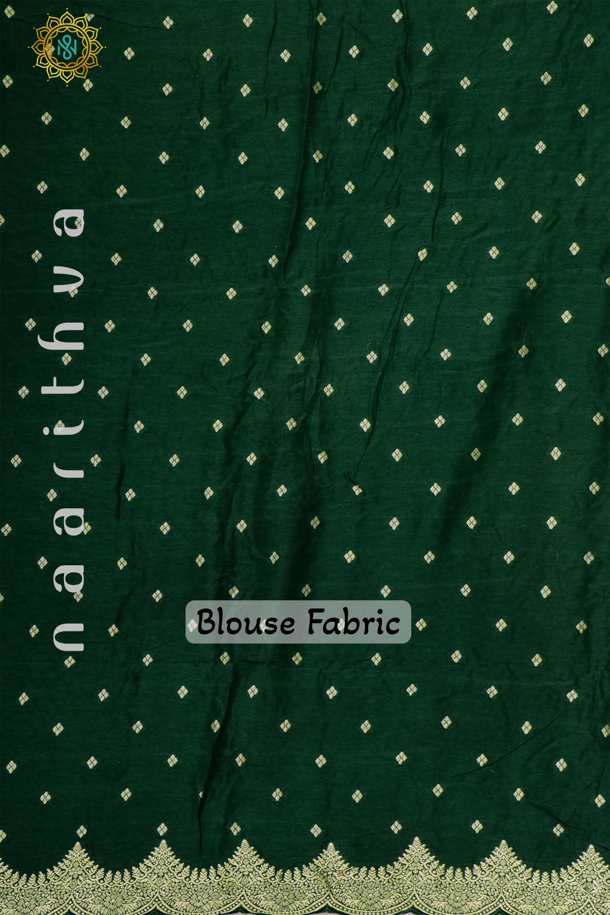 PISTA GREEN WITH BOTTLE GREEN - DOLA SILK