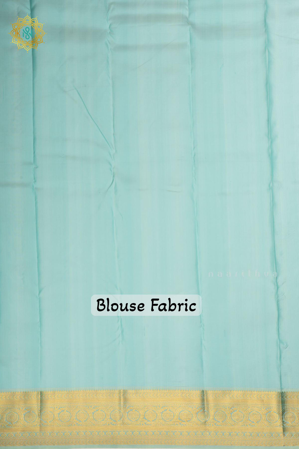 Maroon With Aqua Blue Pure Kanjivaram Silk Saree With Zari Buttas On The Body And Contrast Zari Border