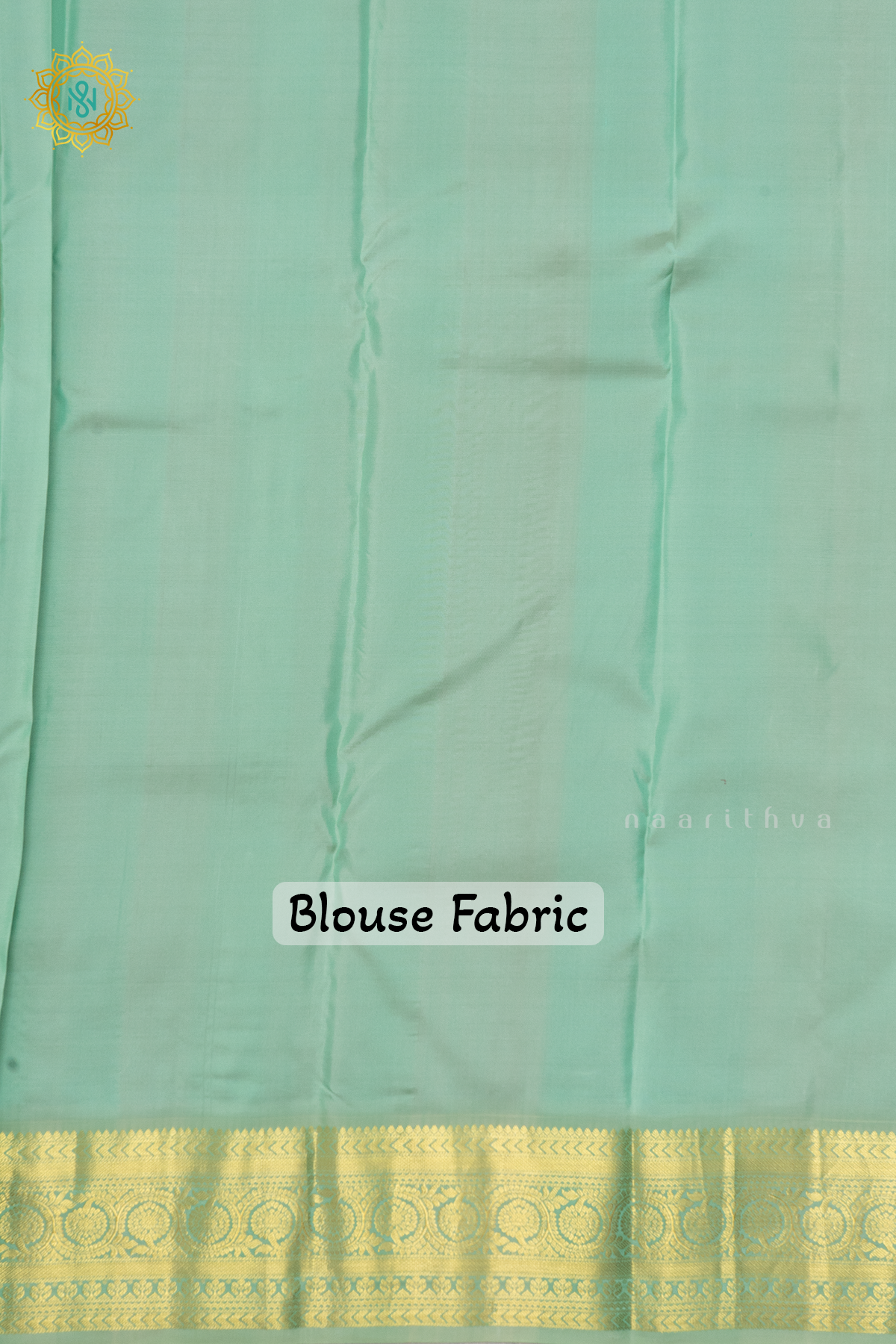 PINK WITH AQUA GREEN - PURE KANJIVARAM SILK