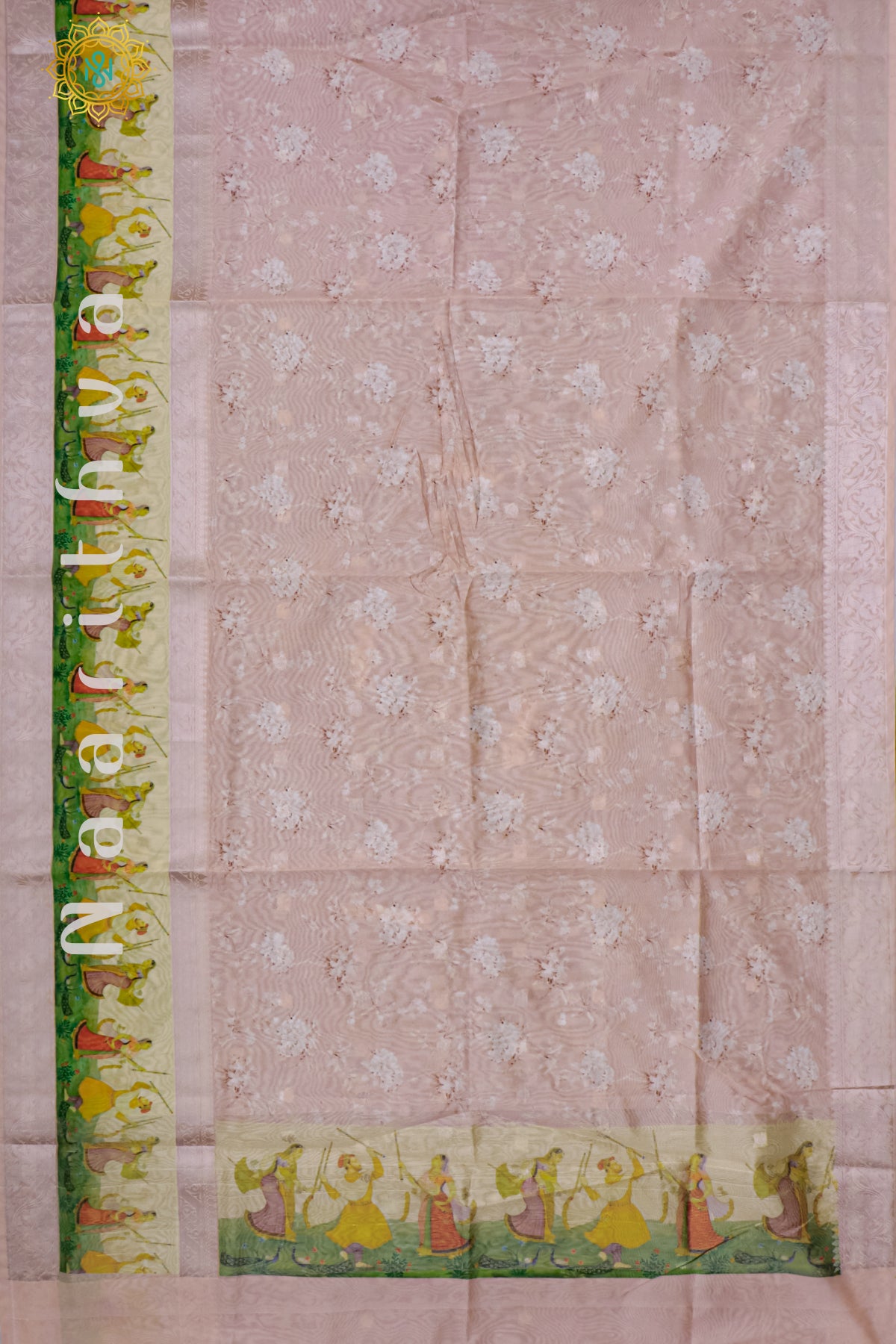 PEACH - CHANDERI SILK COTTON