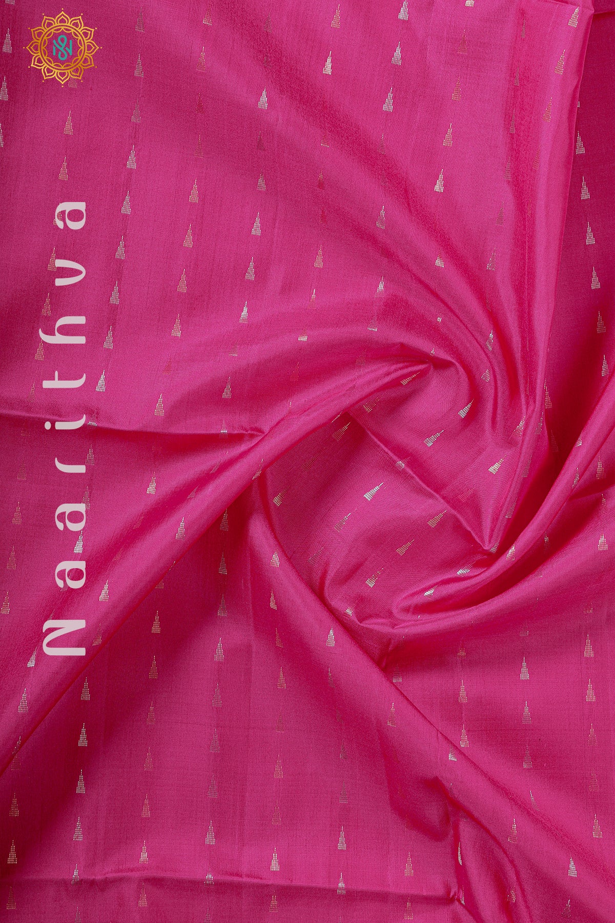 PINK WITH CREAM - PURE KANJIVARAM SOFT SILK