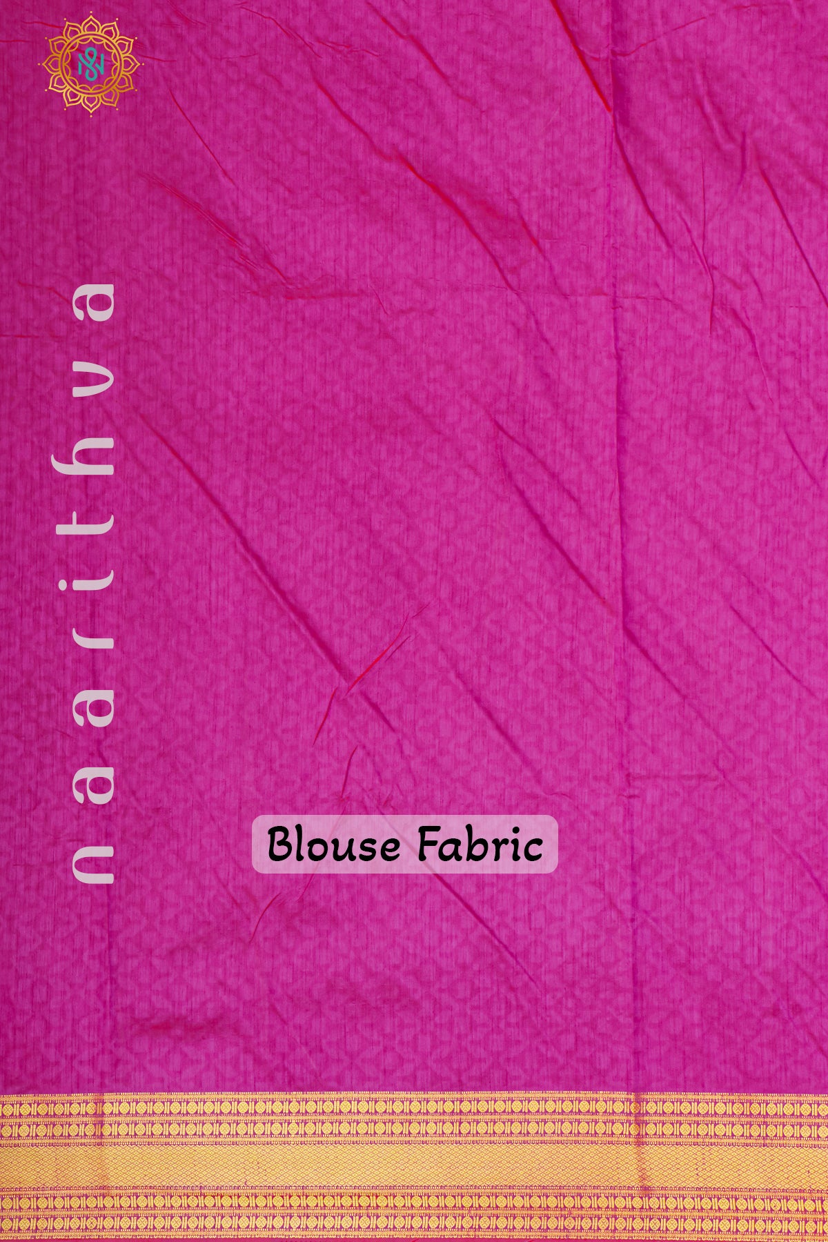 DUAL SHADE OF MAGENTA WITH PINK - SEMI CREPE SILK