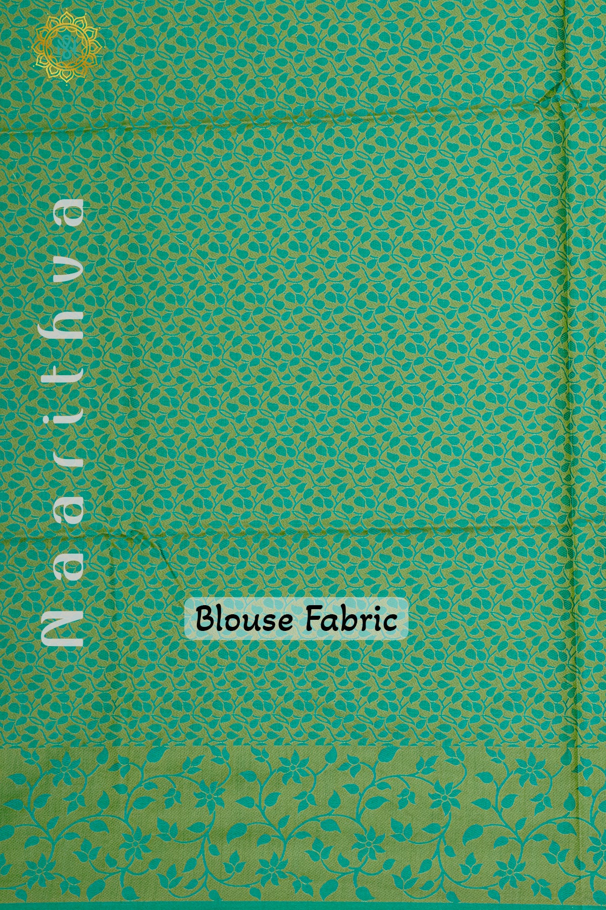 PARROT GREEN - POLY SILK COTTON