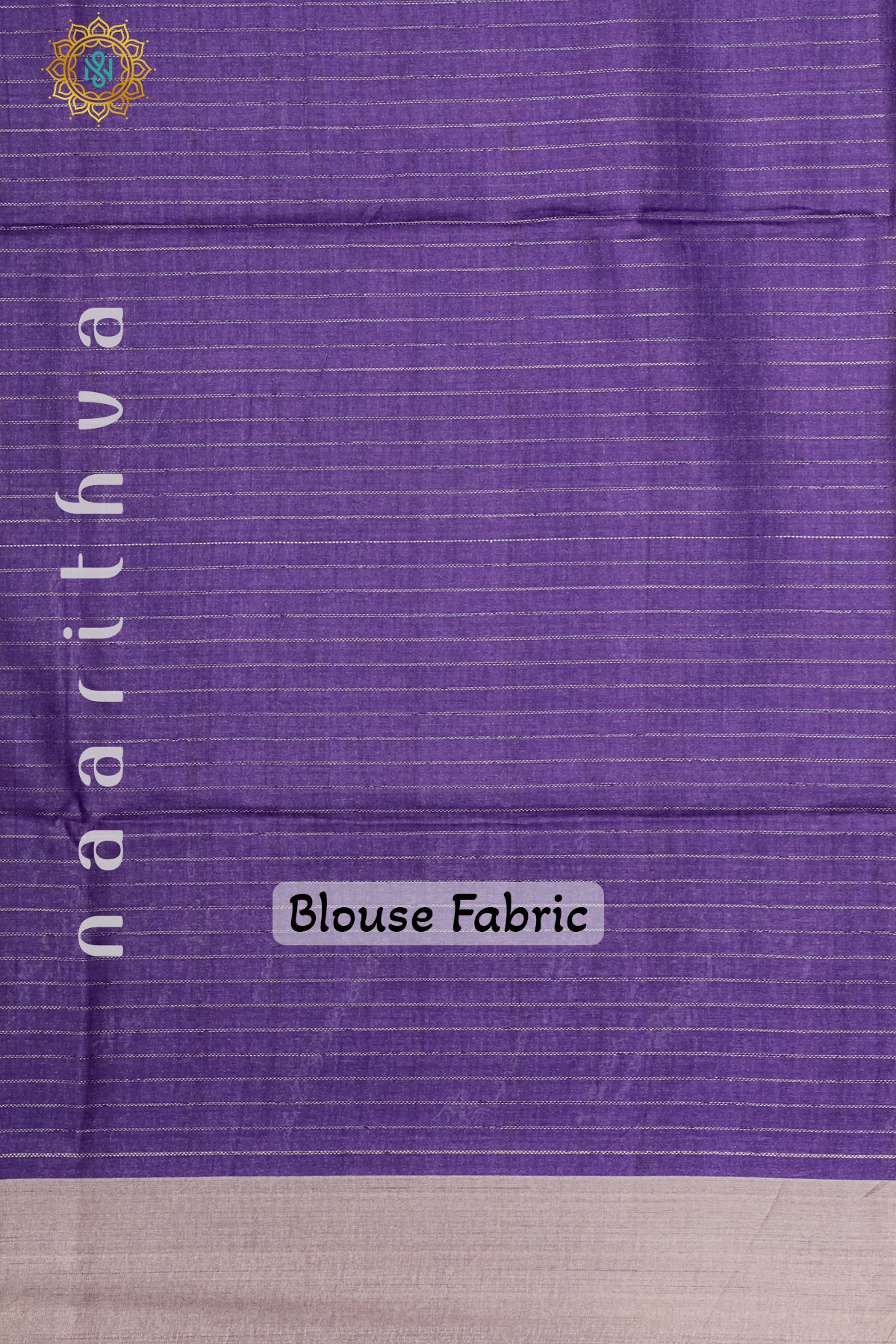 PURPLE - SEMI TUSSAR SILK