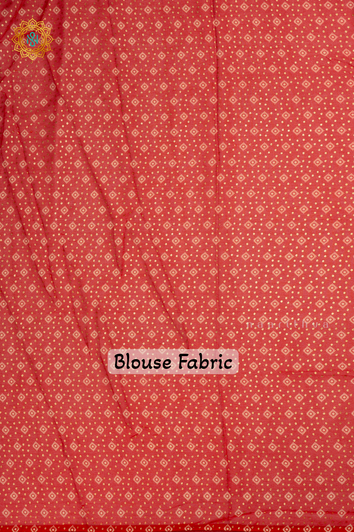Red Chiffon Georgette Saree Allover Printed Body And Zari Checks With Zari Gap Border