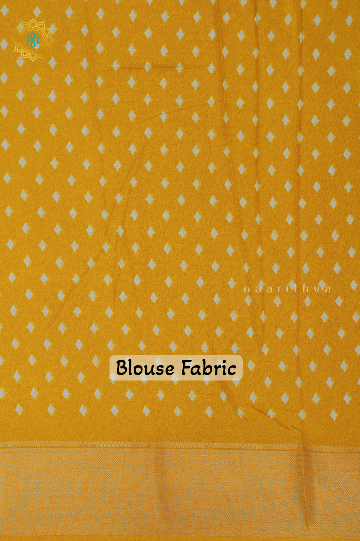 WHITE WITH PURPLE & YELLOW - DOLA SILK