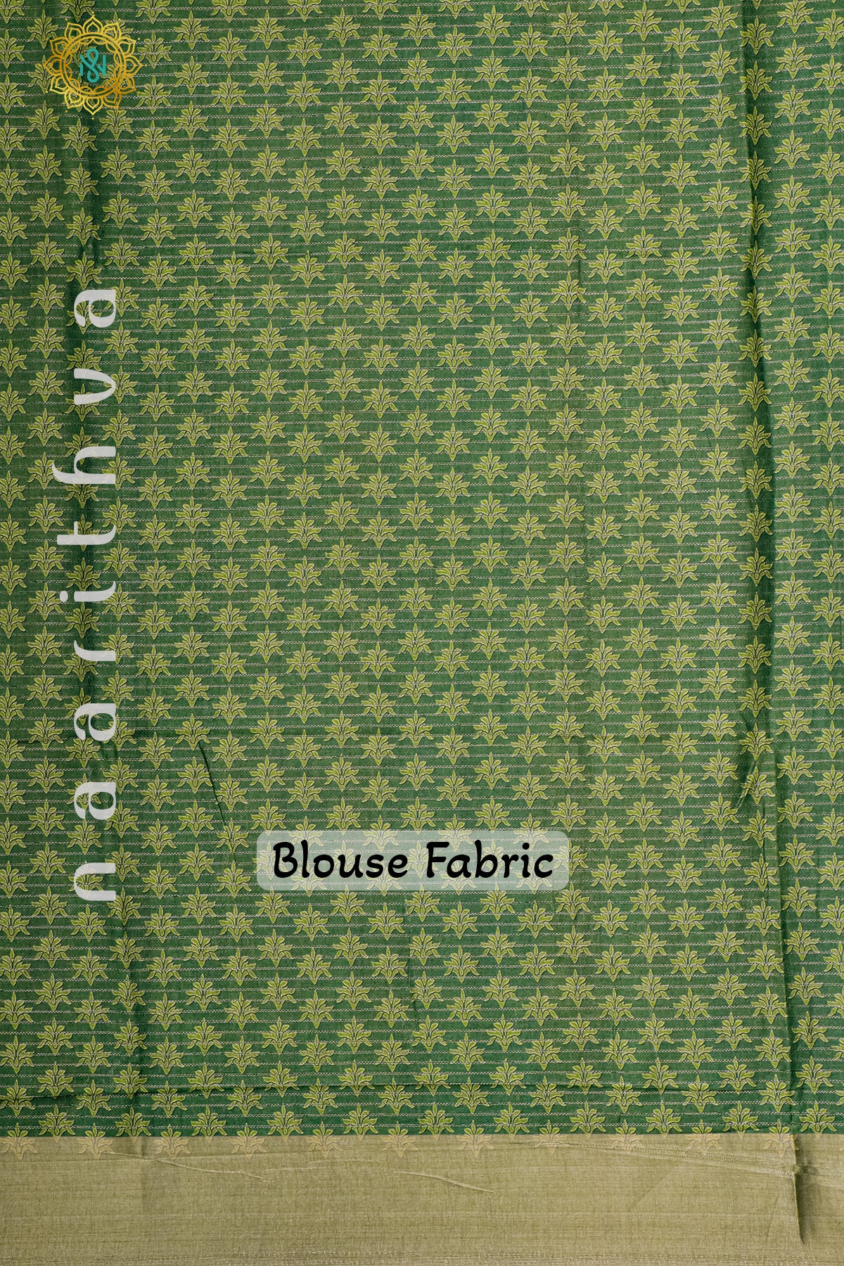 GREEN - SEMI TUSSAR SILK