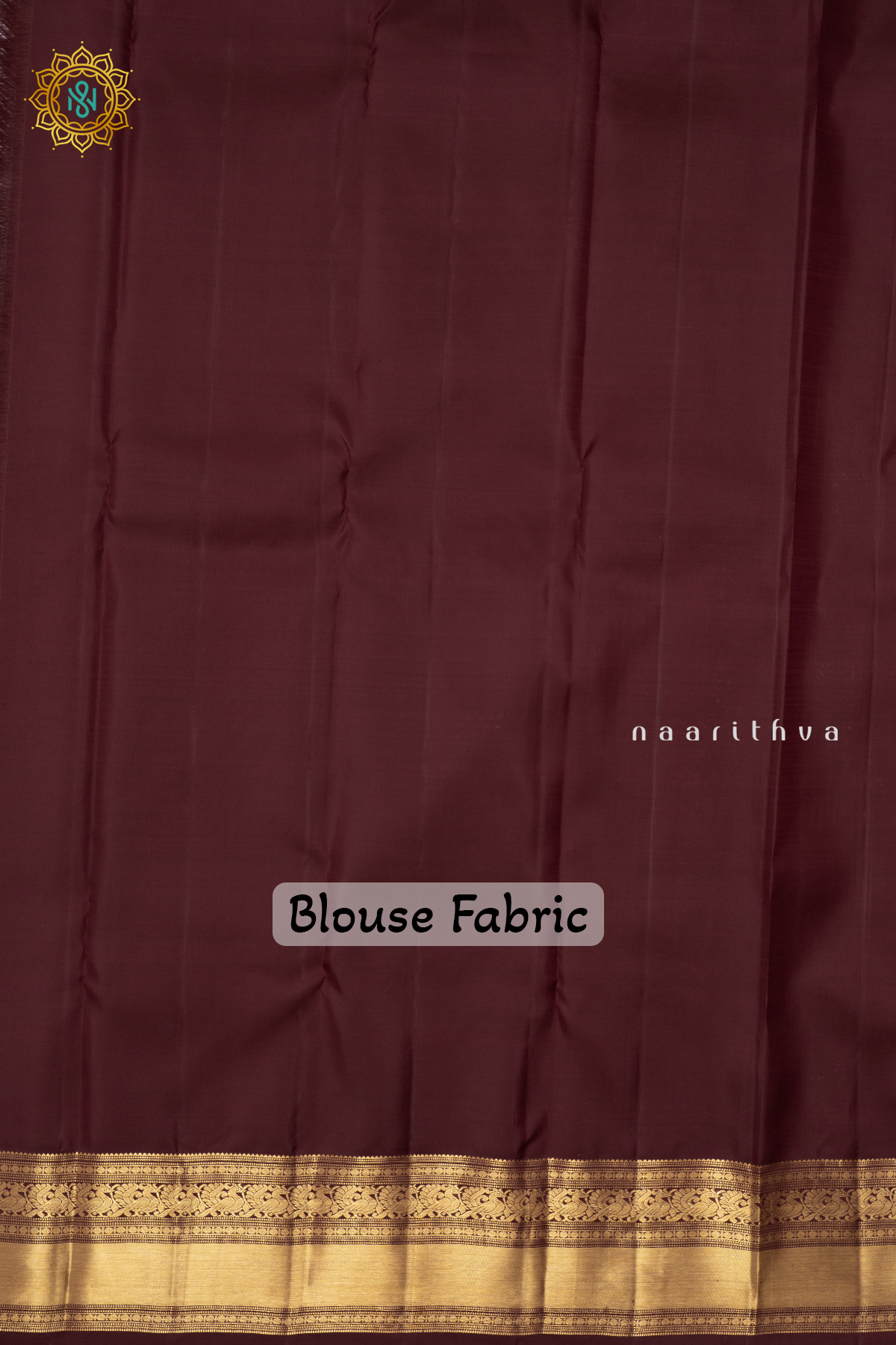 RUST ORANGE WITH BROWN - PURE KANJIVARAM SILK