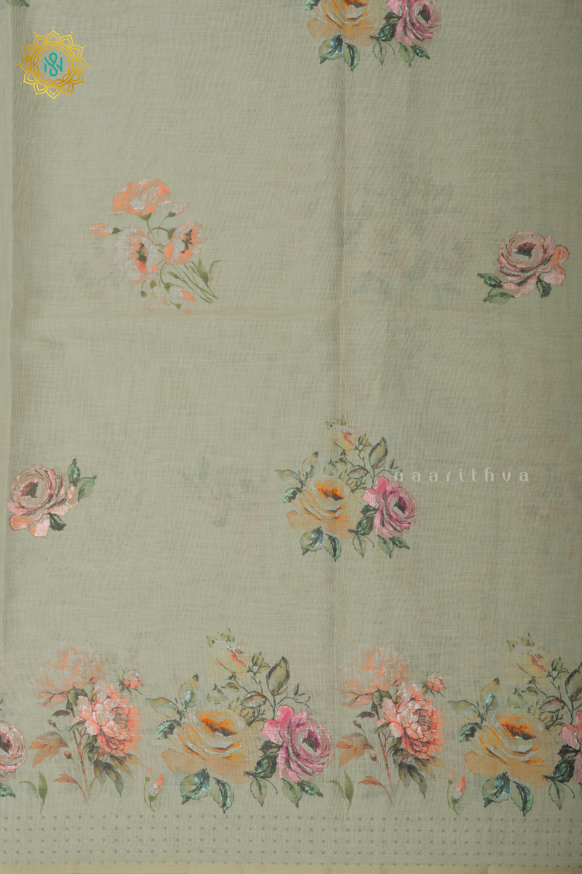 SAGE GREEN - LINEN BY COTTON