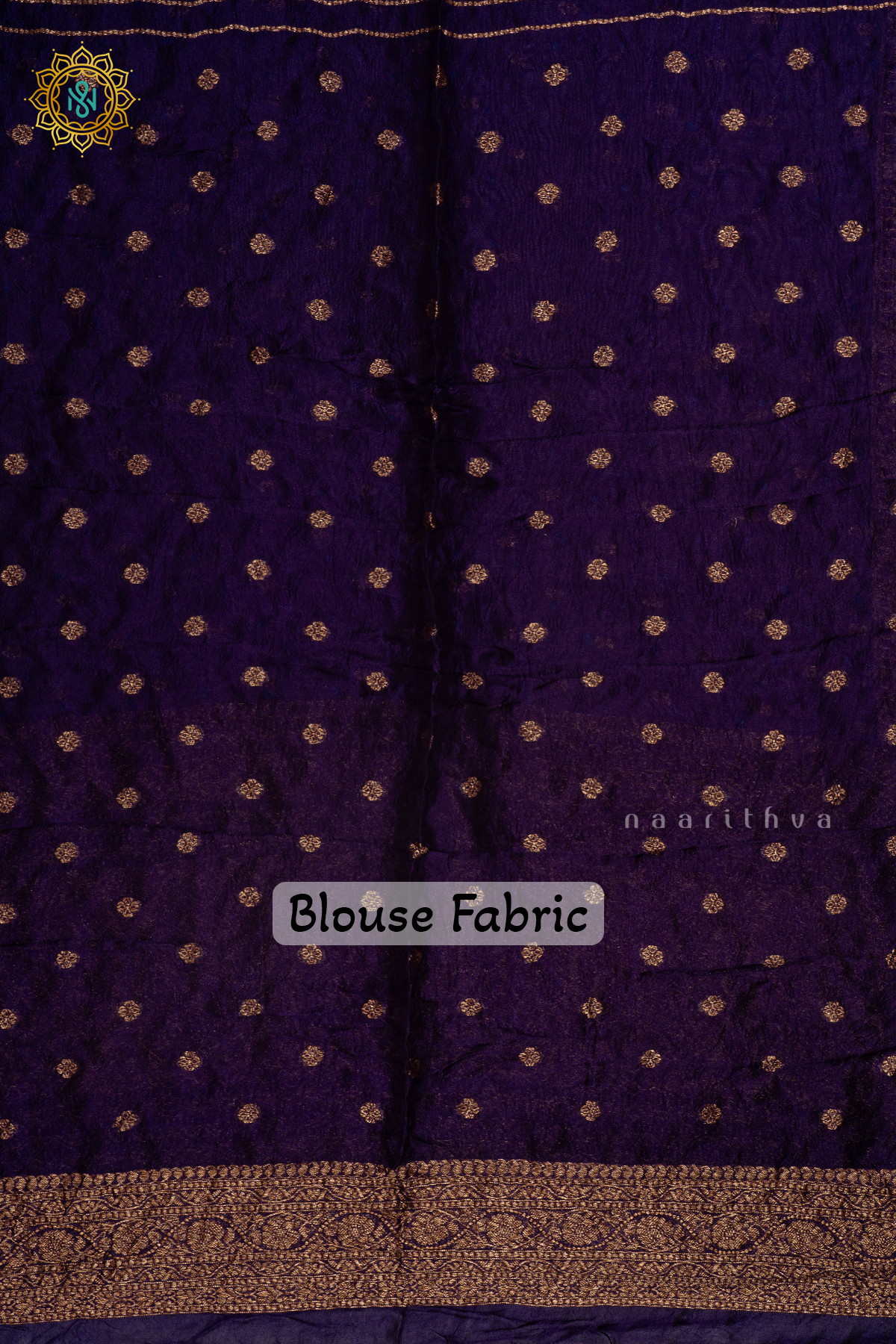 PURPLE - SEMI TUSSAR WITH BANDHINI TIE & DYE SAREE