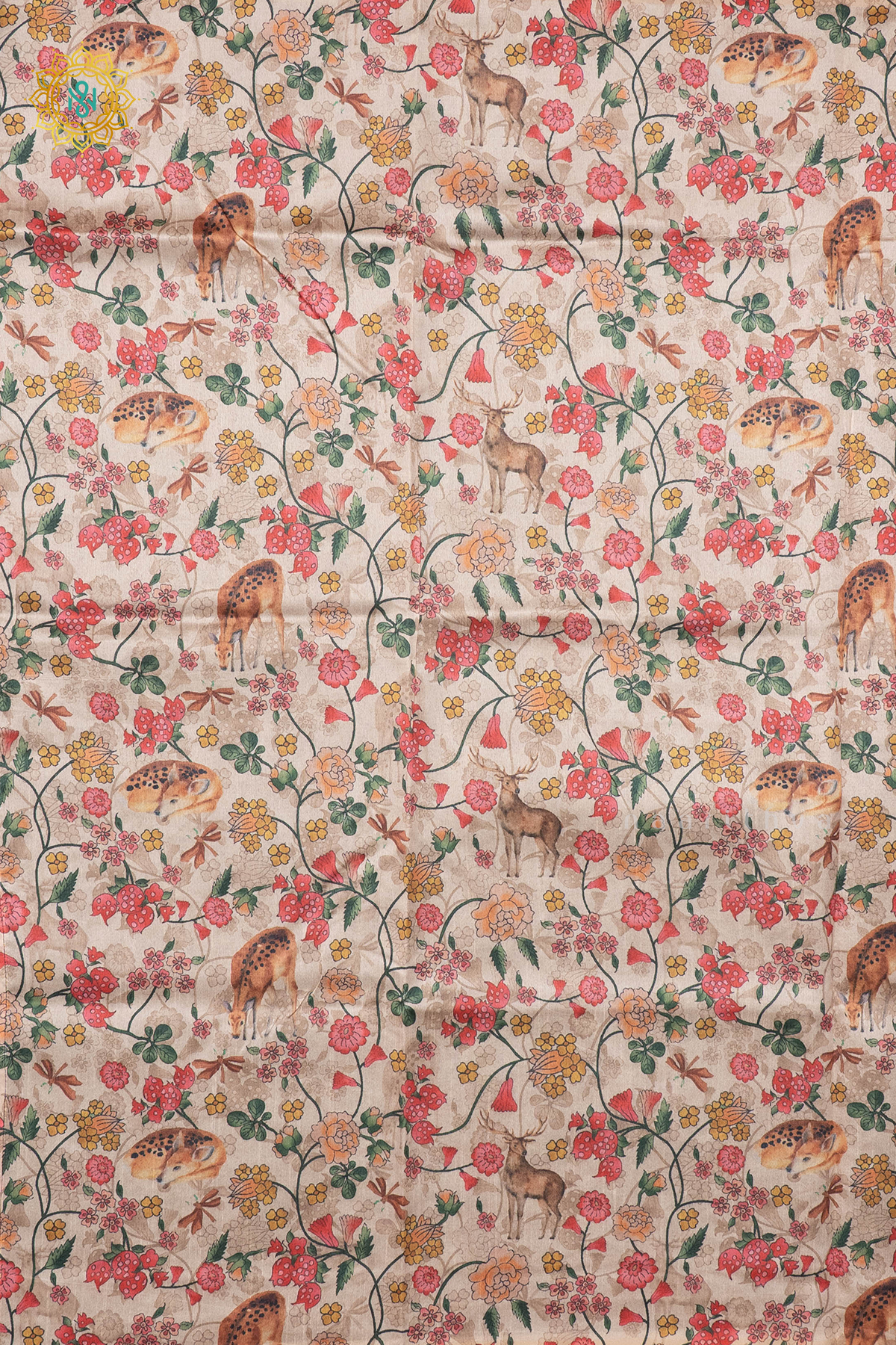 BLACK WITH WHITE - SEMI TUSSAR SILK