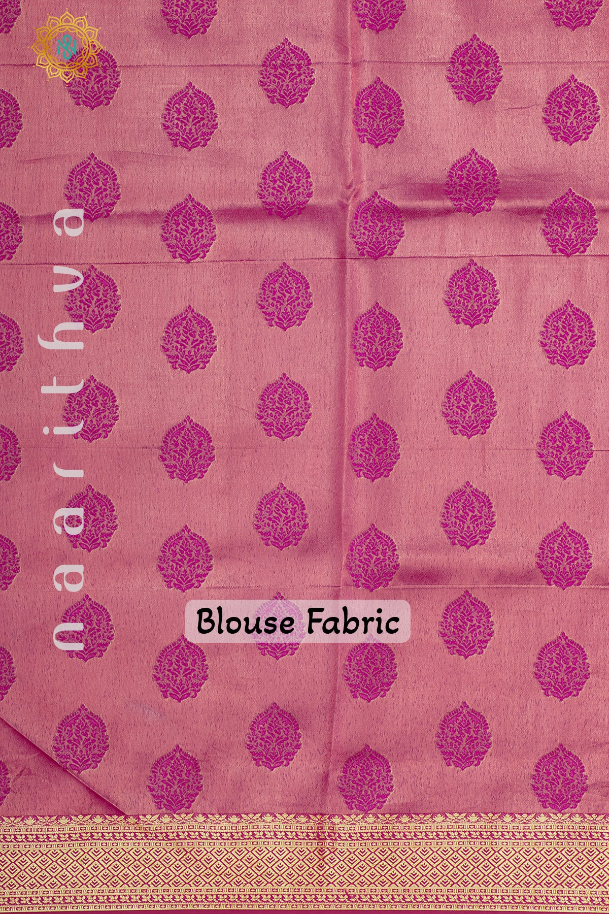 RANI PINK - SEMI TISSUE SILK