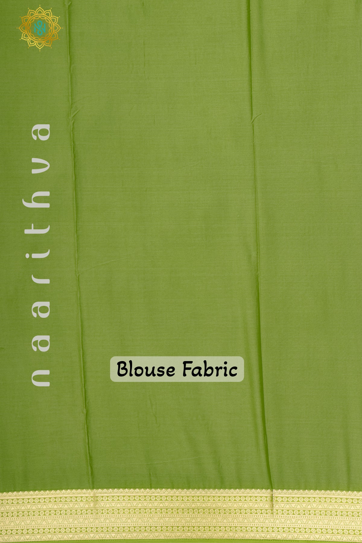 PARROT GREEN - SEMI MYSORE CREPE SILK