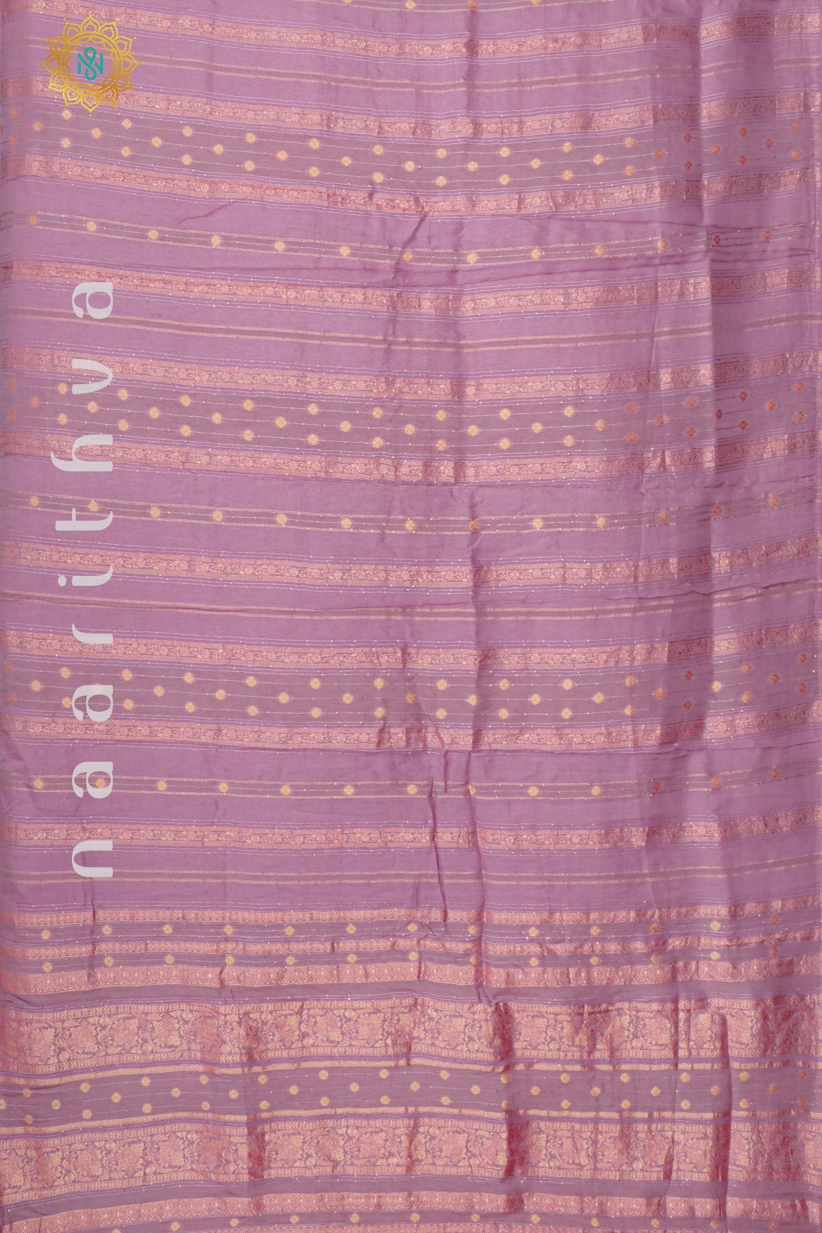 LIGHT PINK WITH RANI PINK - DOLA SILK