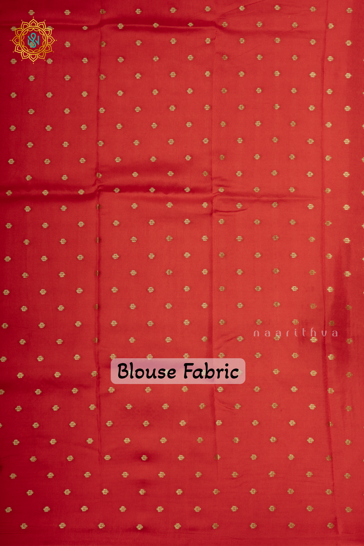 RED - SEMI CREPE SILK