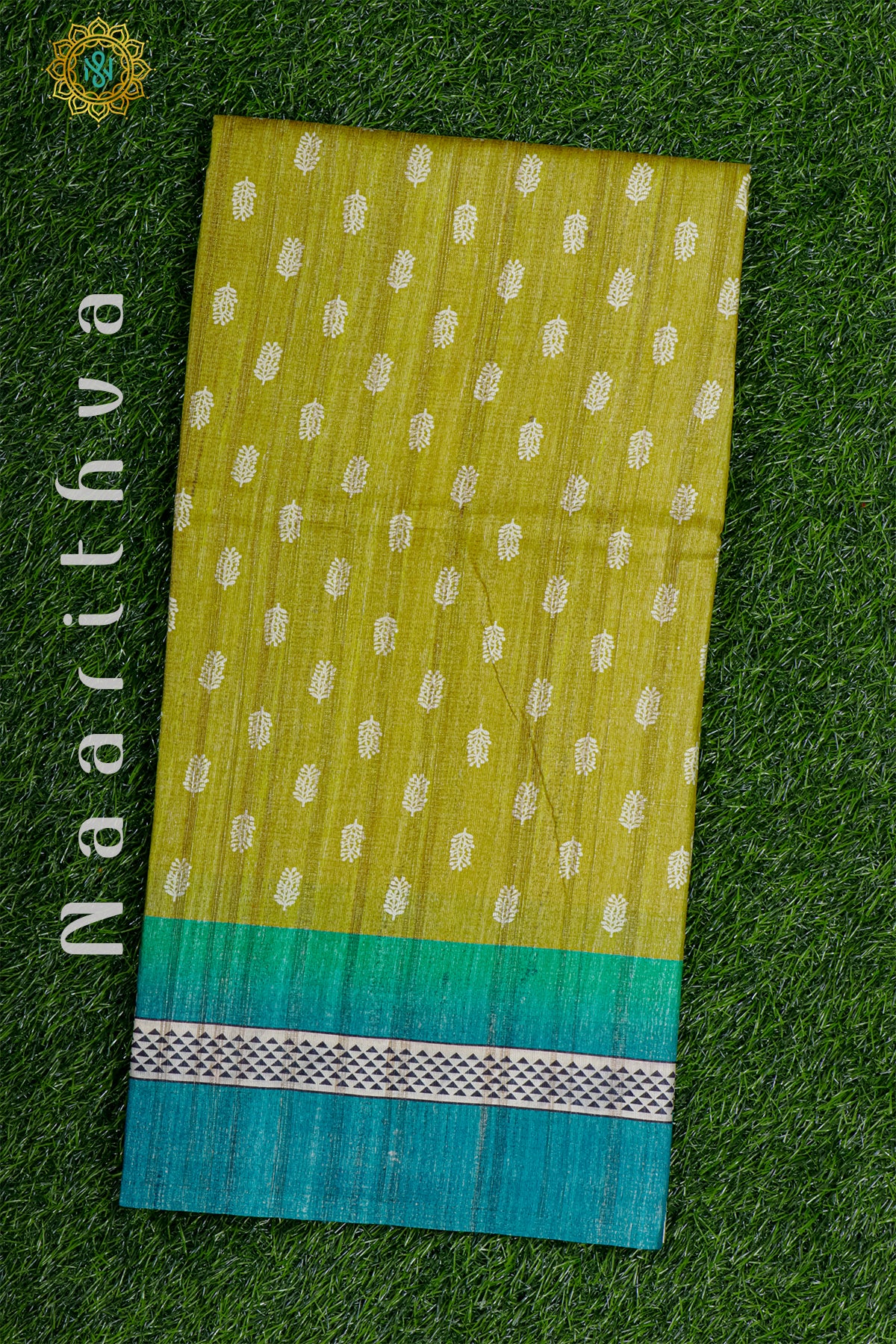 PARROT GREEN WITH SKY BLUE - KOTHA TUSSAR