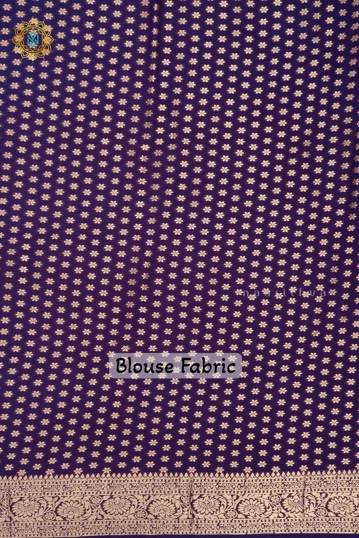 PINK WITH PURPLE - SEMI GEORGETTE