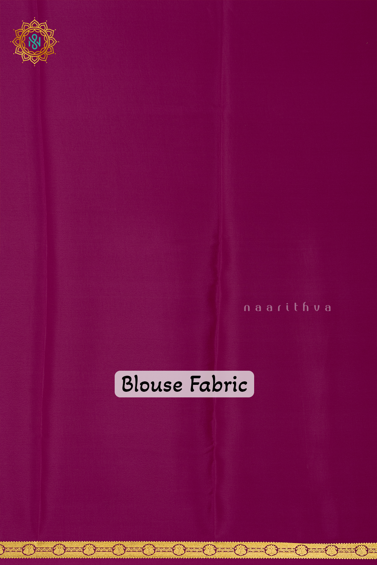 YELLOW WITH PINK - PURE MYSORE CREPE SILK