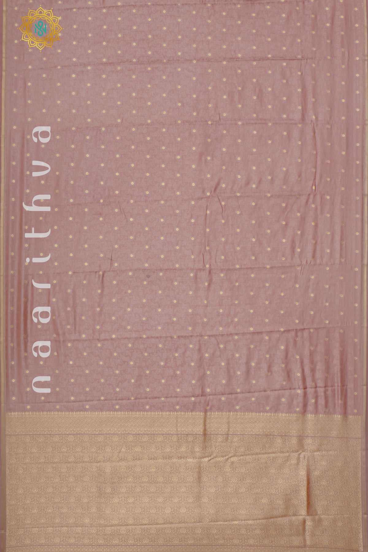 MAUVE - SEMI MYSORE CREPE SILK