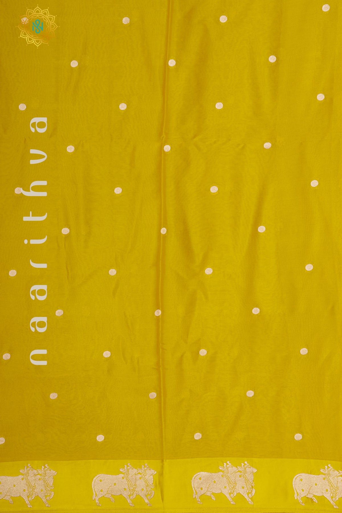 YELLOW - SEMI CREPE SILK