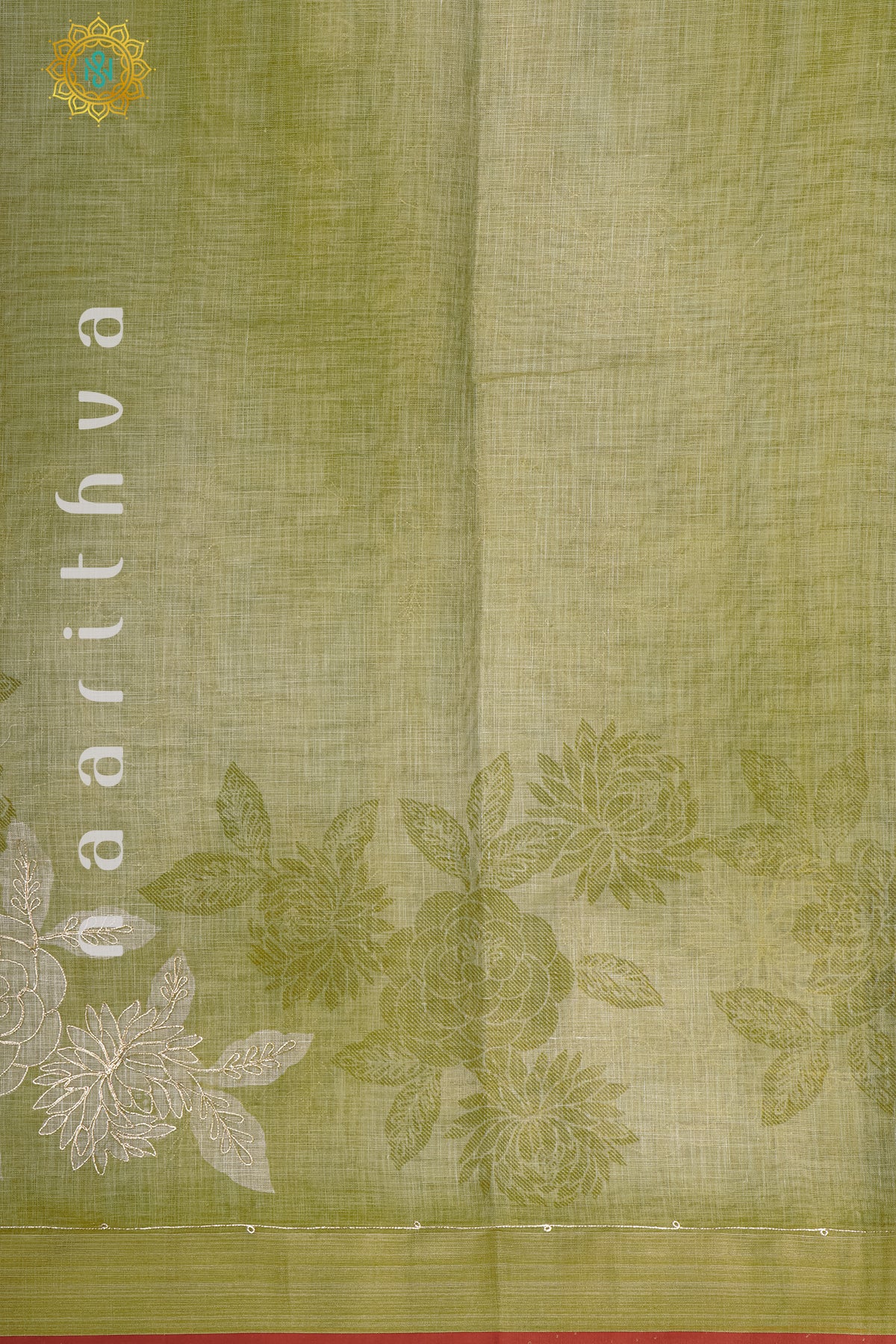 GREEN - LINEN TISSUE