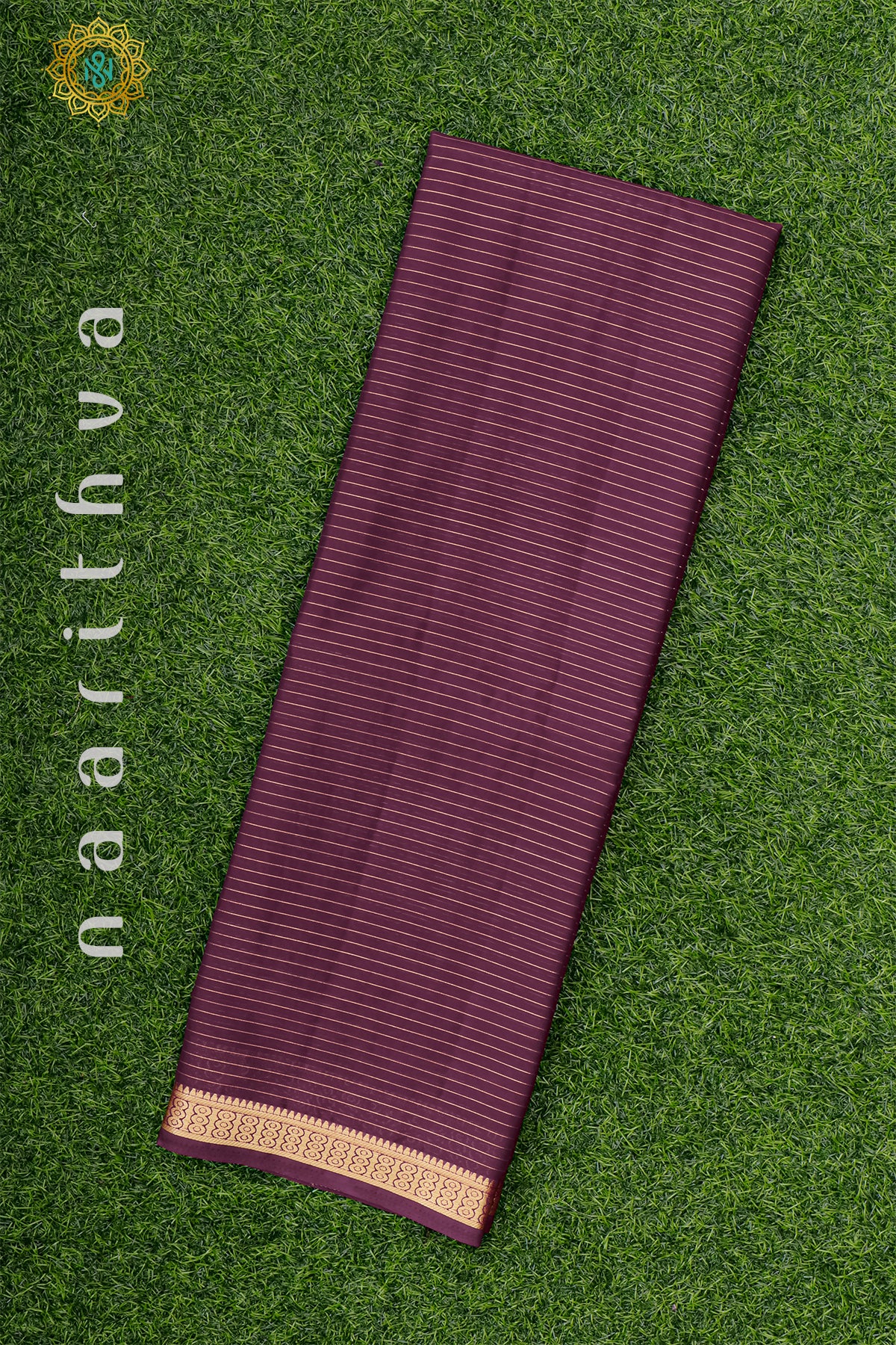 DEEP WINE - SEMI MYSORE CREPE SILK