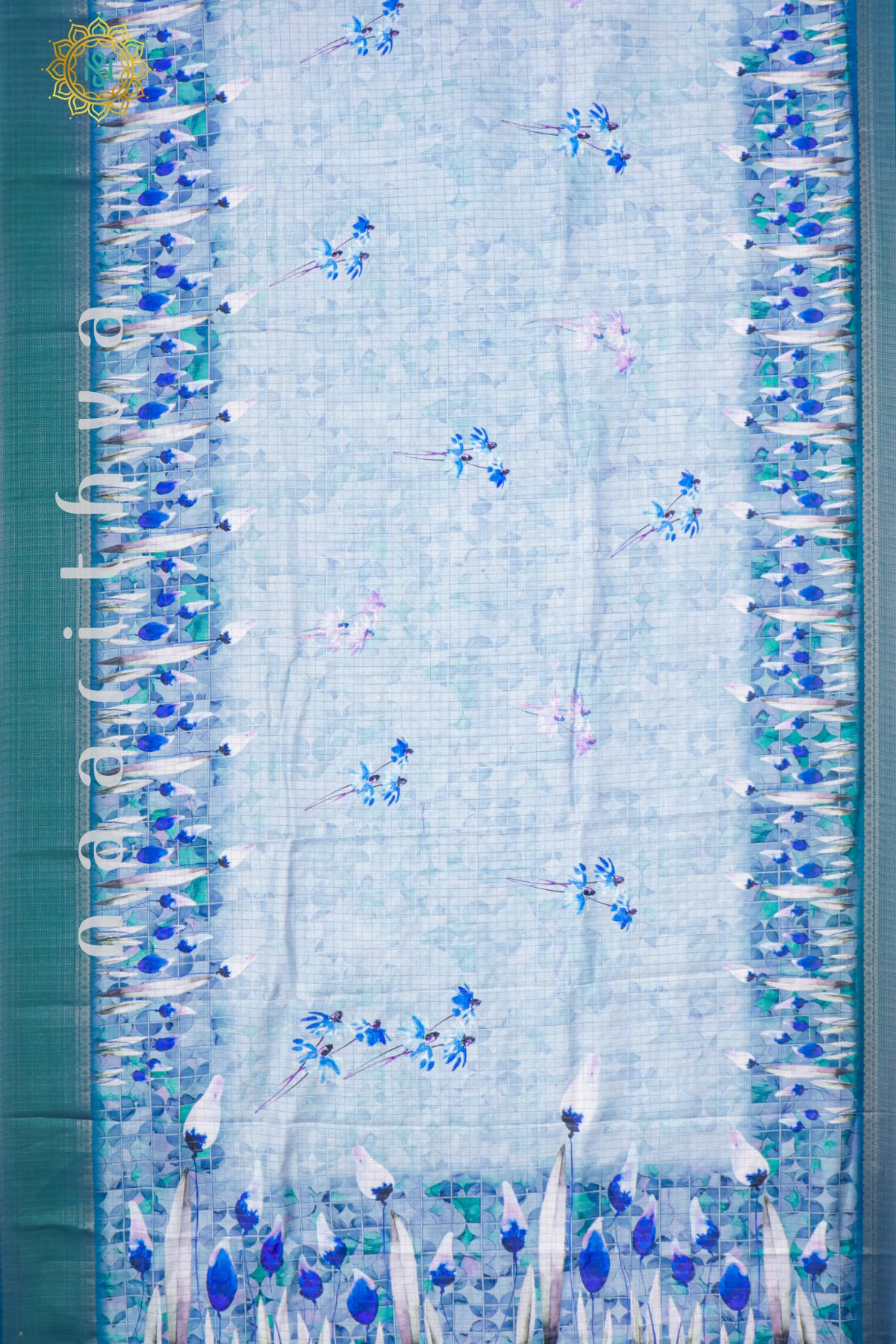 AQUA BLUE - DOLA SILK