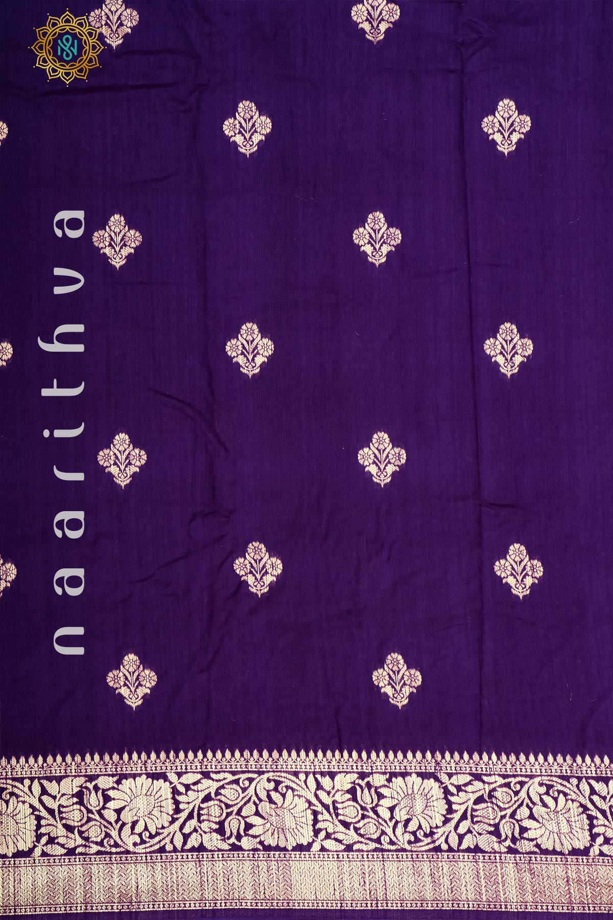 PURPLE - SEMI RAW SILK