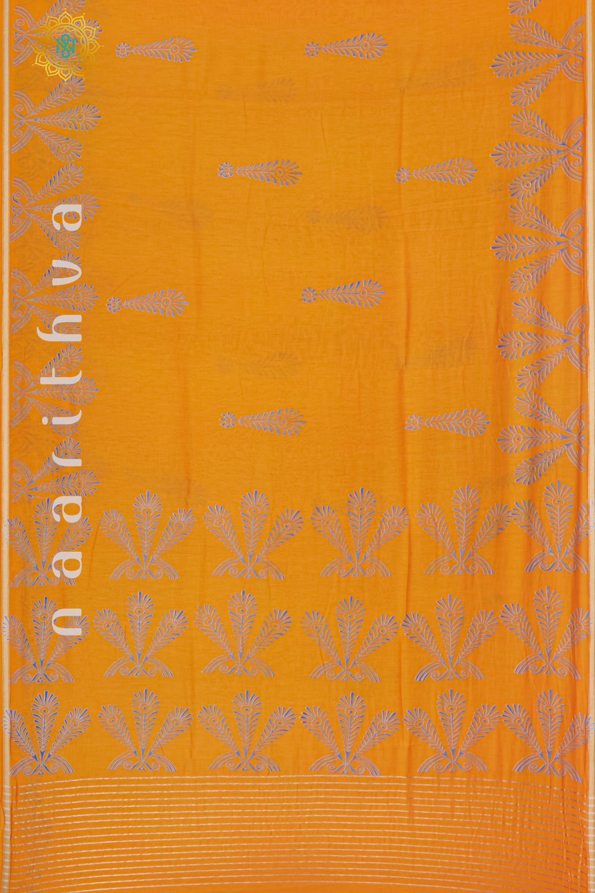 YELLOW - CHANDERI COTTON