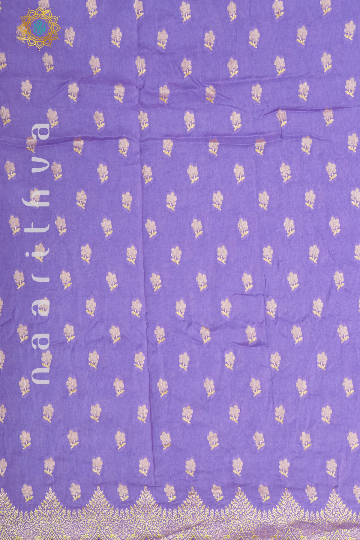 LAVENDER WITH PURPLE - DOLA SILK