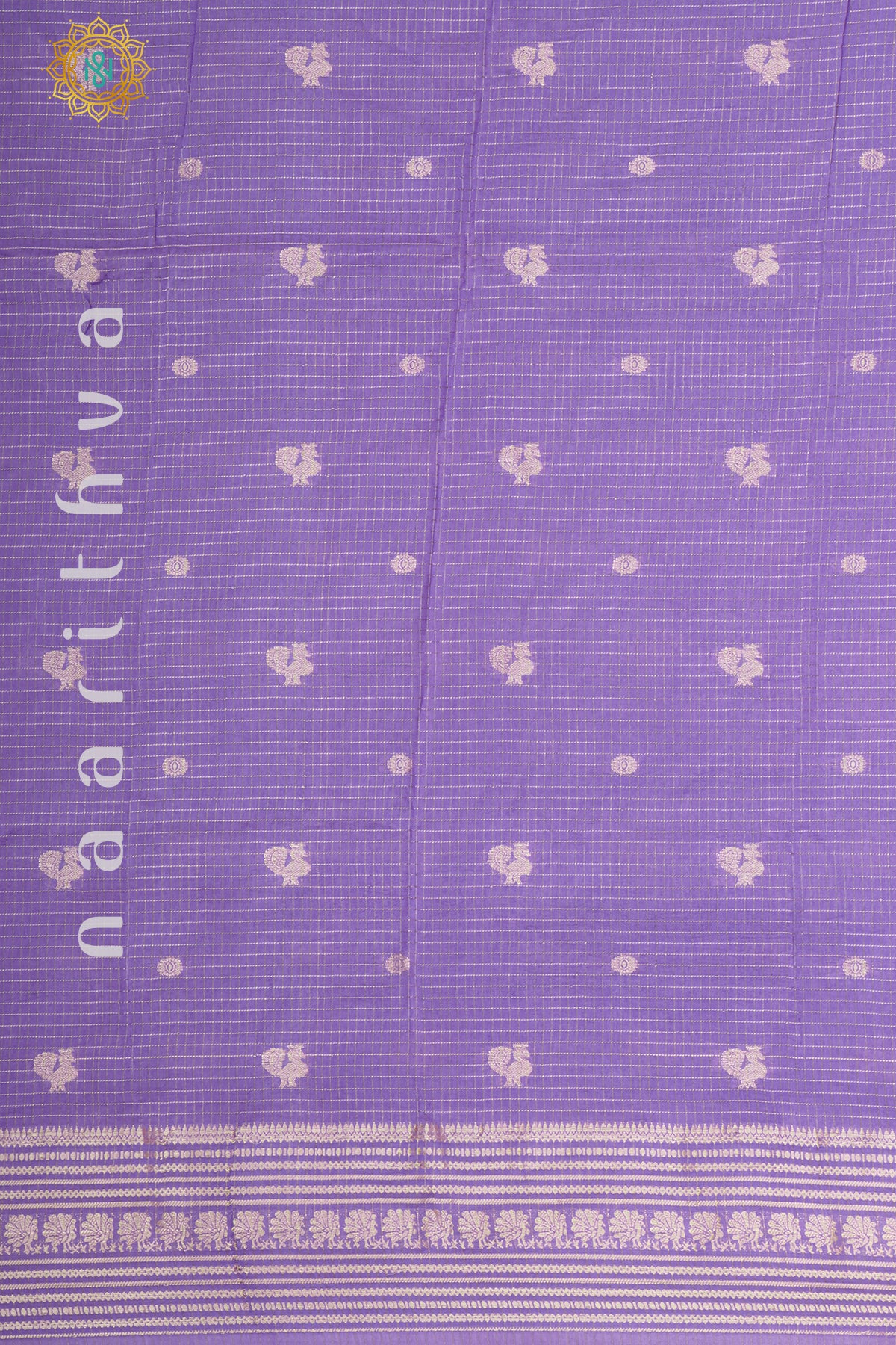 LAVENDER WITH PURPLE - DOLA SILK