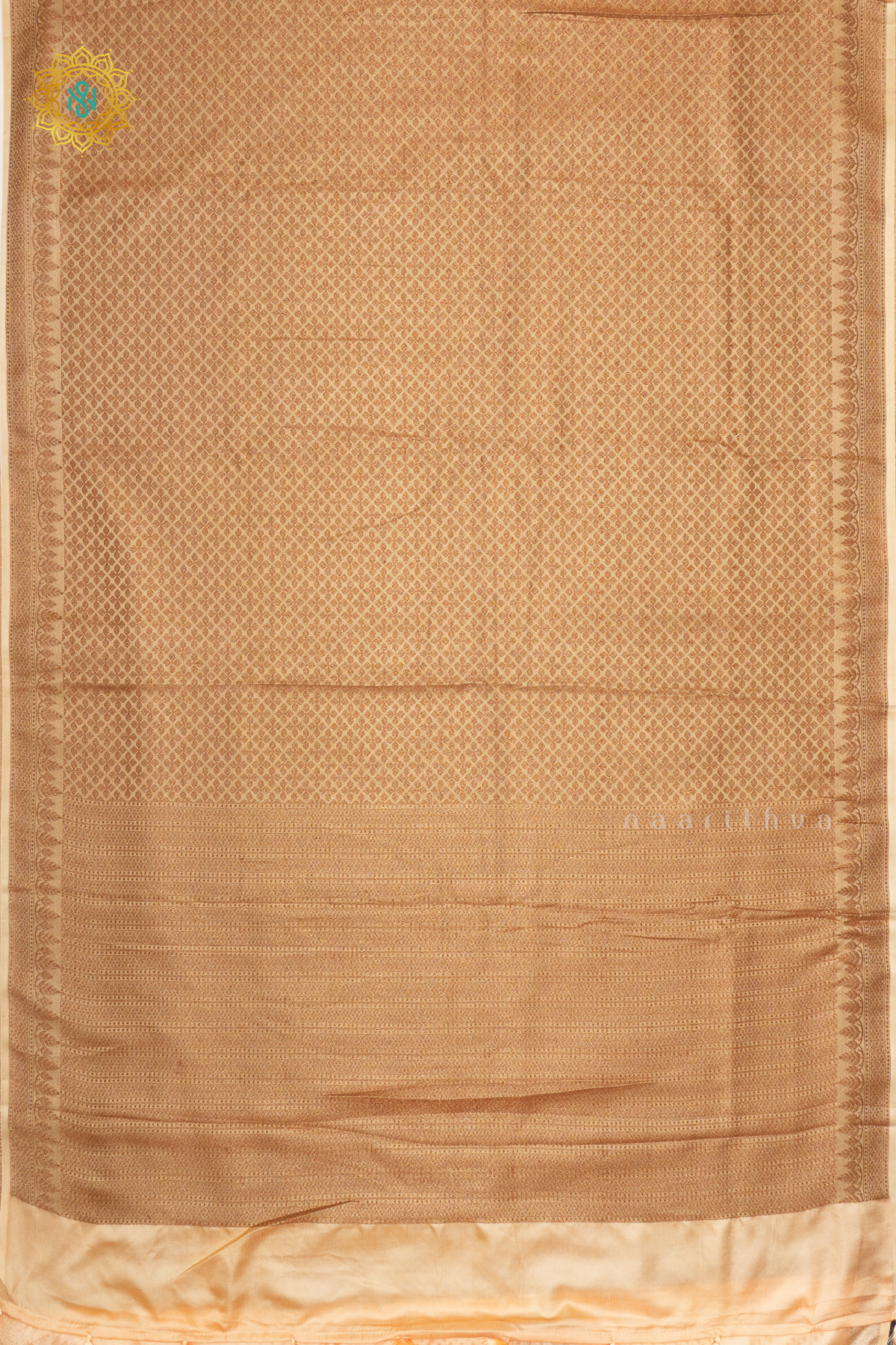 OFF WHITE - SATIN BANRASI