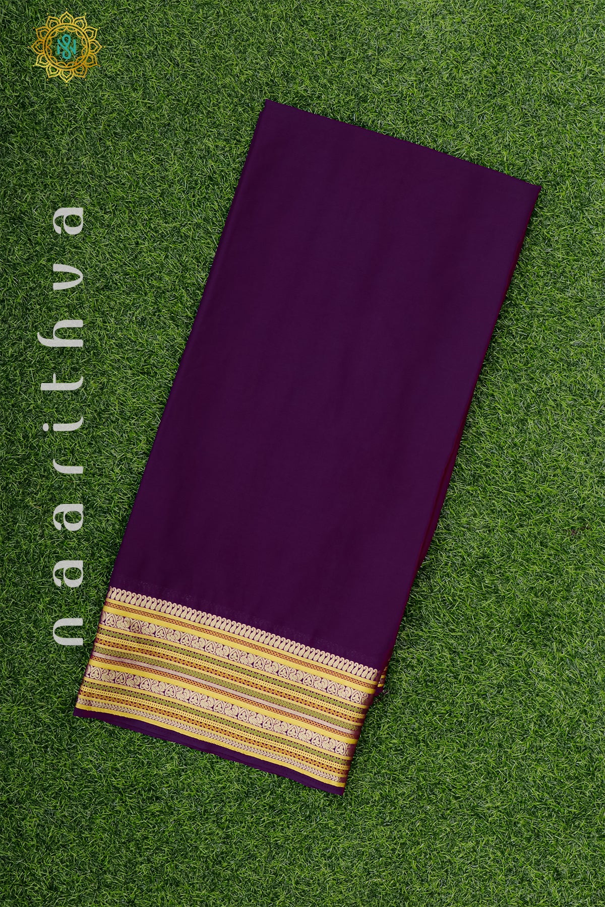 DEEP WINE - SEMI MYSORE CREPE SILK