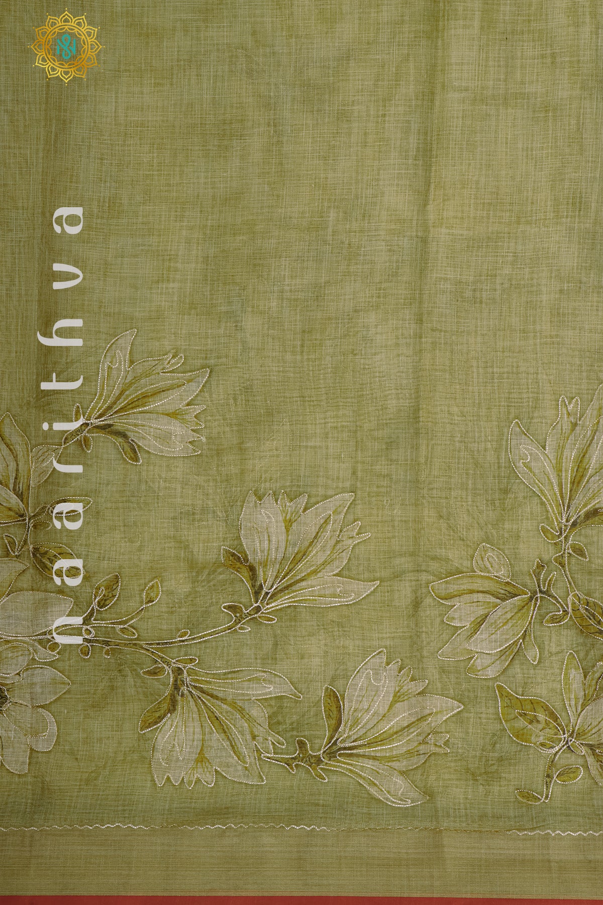 OLIVE GREEN - LINEN TISSUE