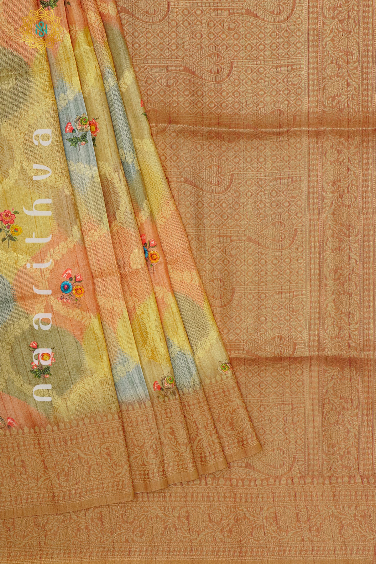 BROWN - CHANDERI SILK COTTON