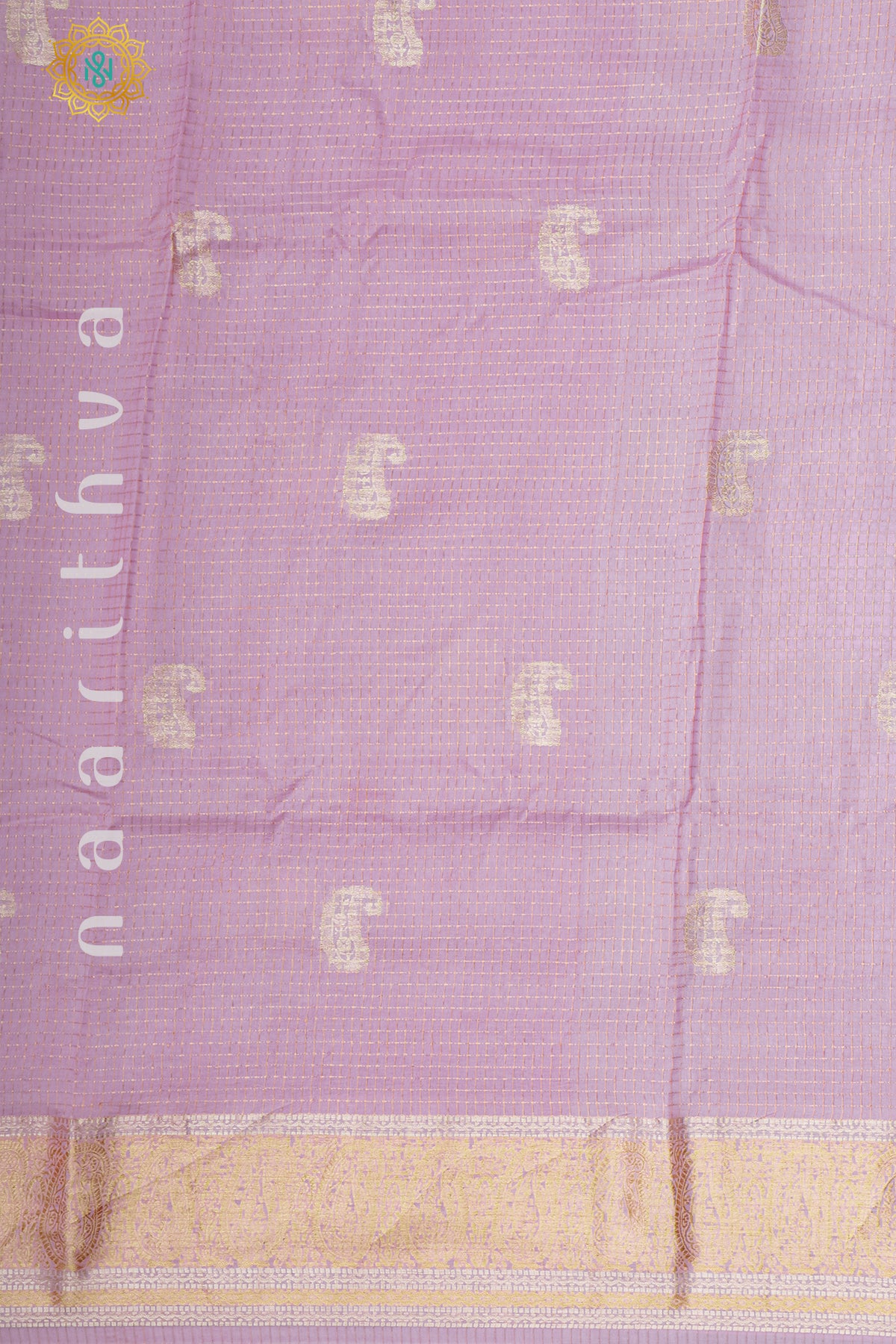 LIGHT PINK WITH RANI PINK - DOLA SILK