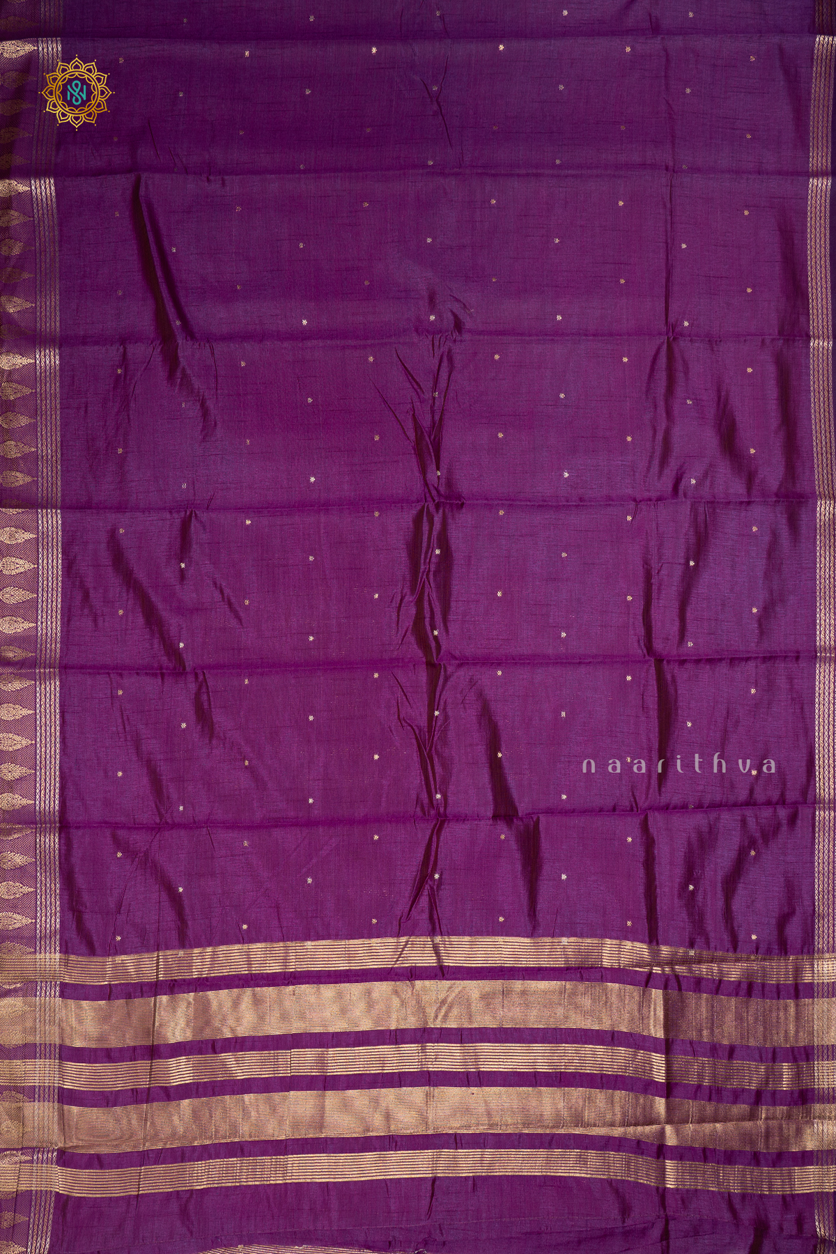 WINE - SEMI RAW SILK