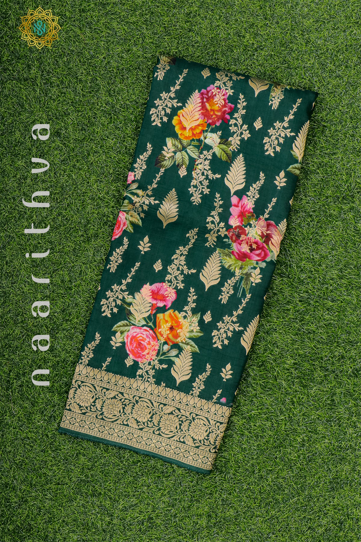 BOTTLE GREEN - DOLA SILK