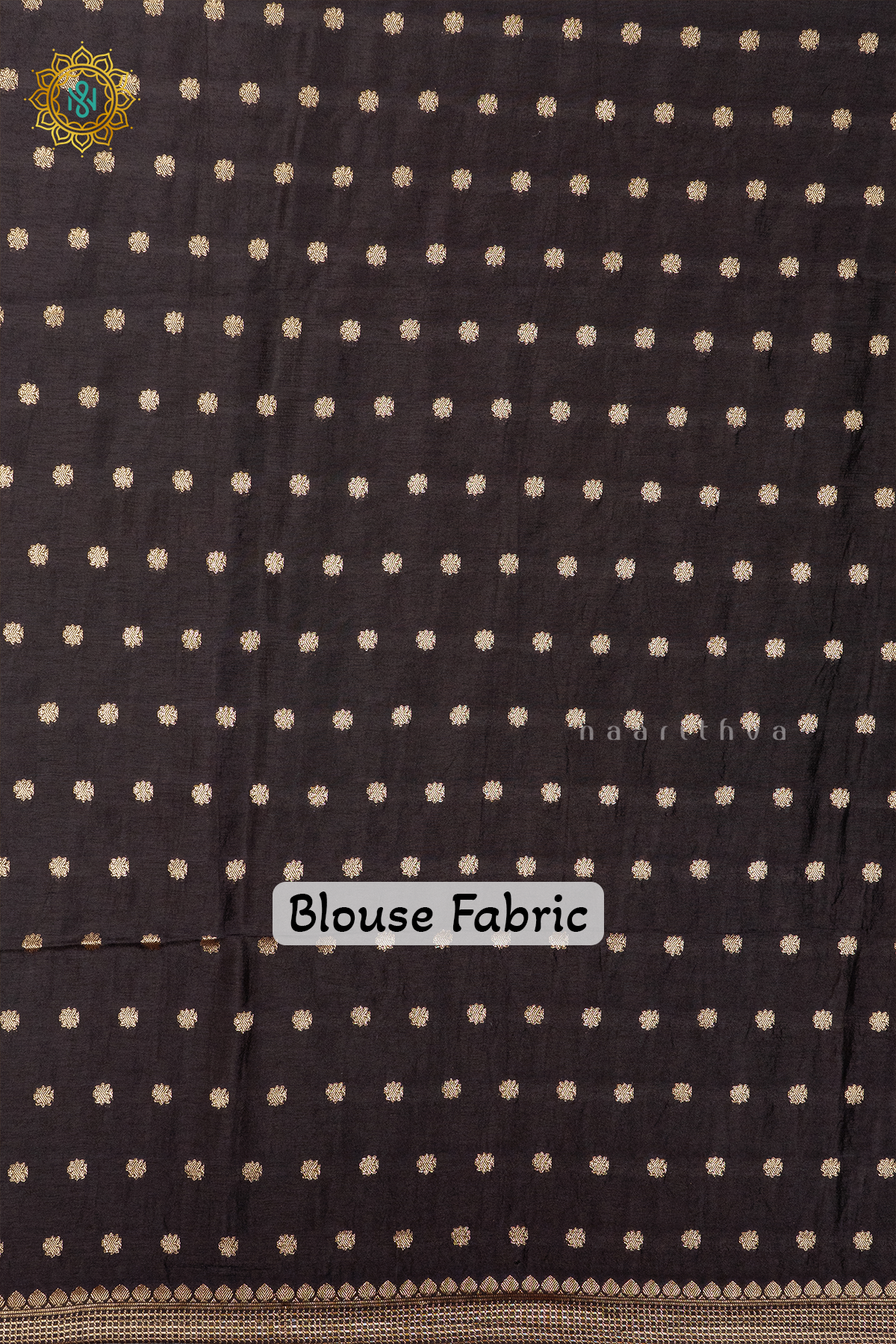 MUSTARD WITH BLACK - DOLA SILK