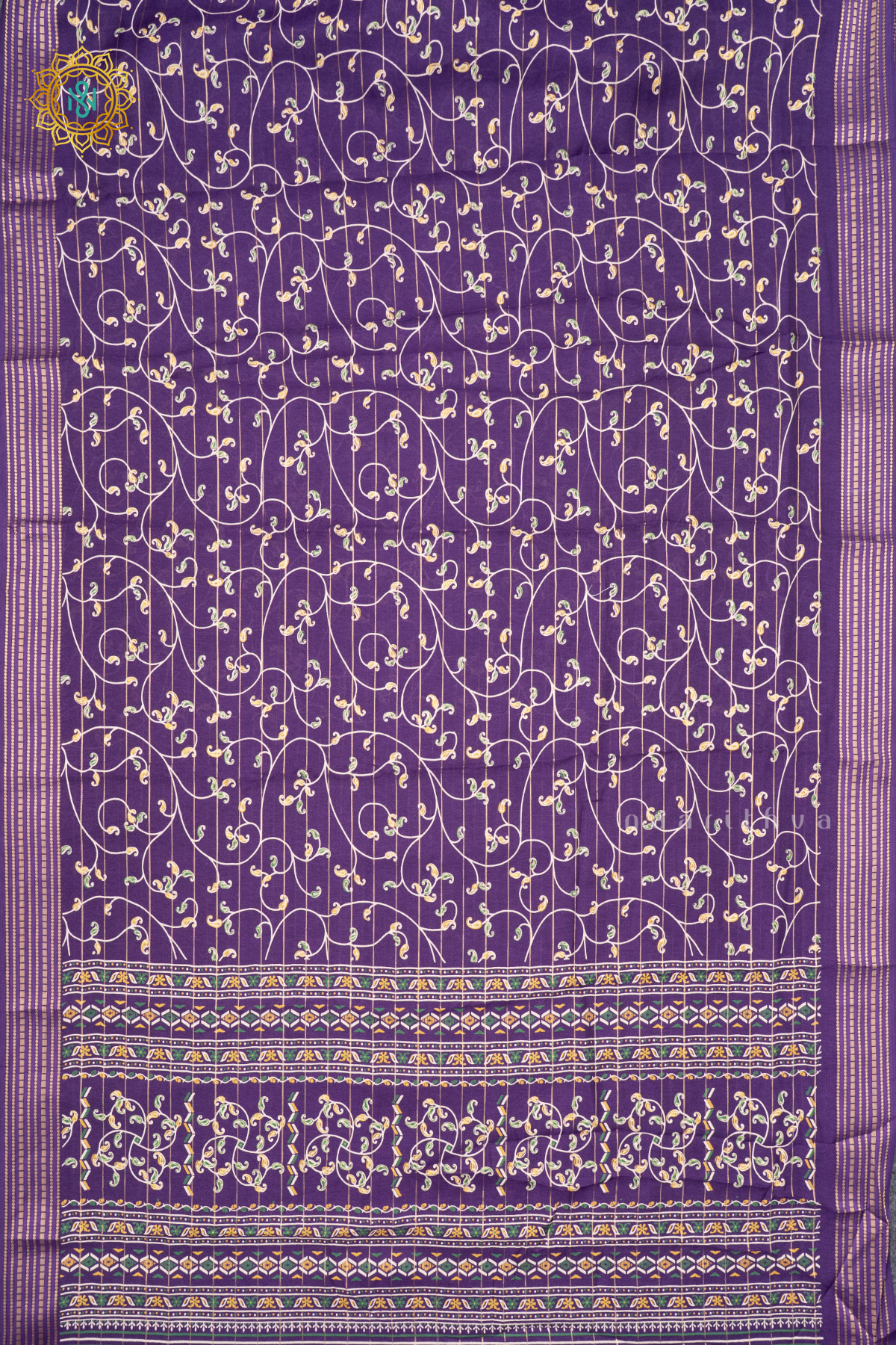 PURPLE - SEMI GEORGETTE