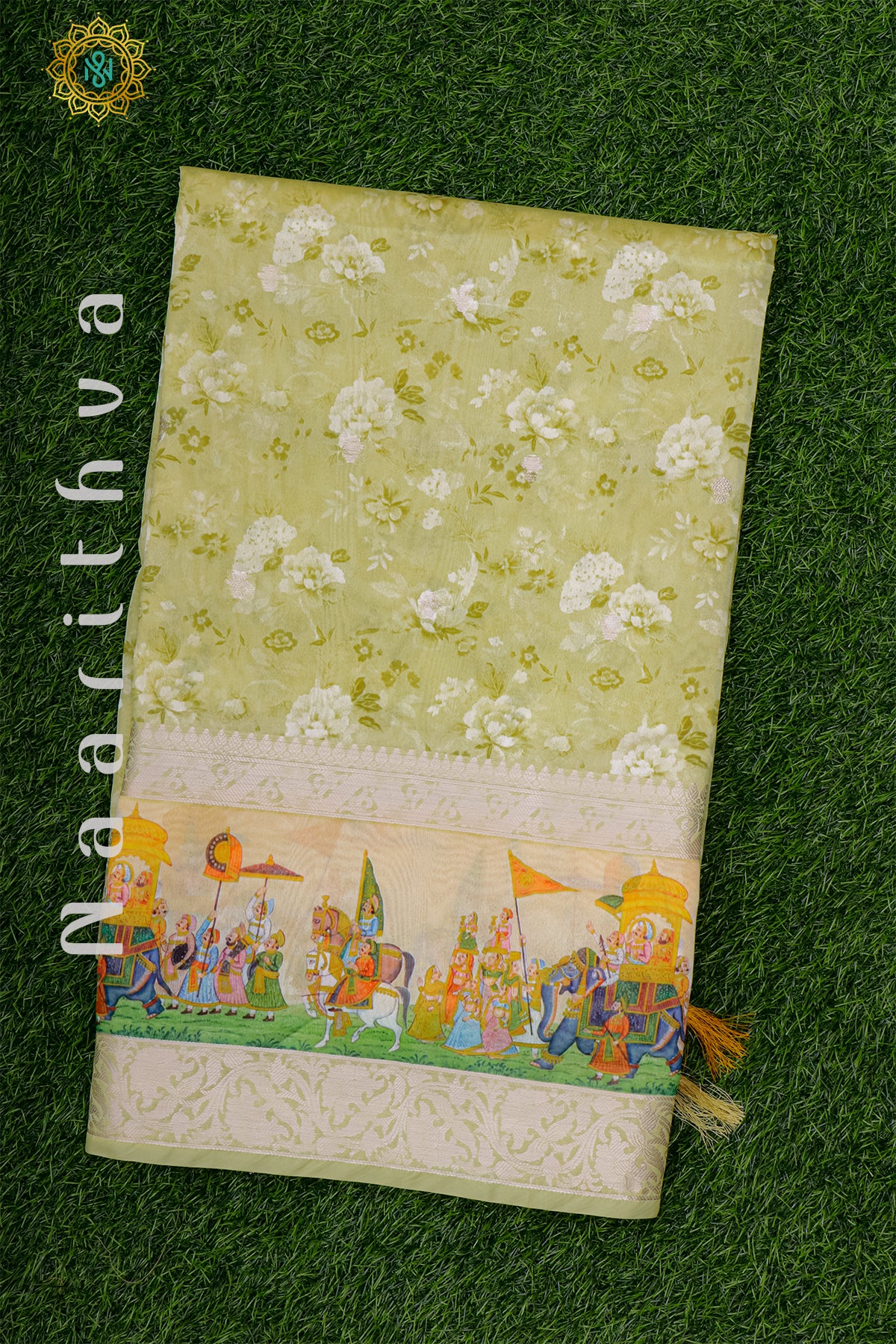 YELLOW - CHANDERI SILK COTTON