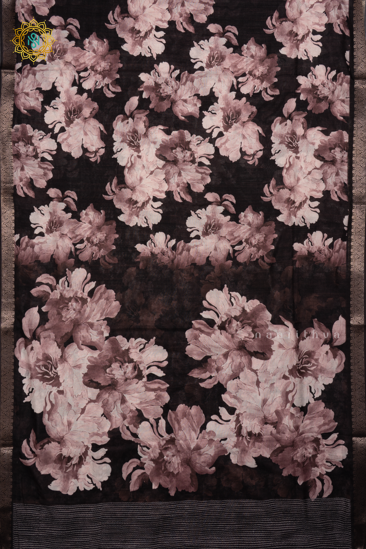 BLACK - LINEN TUSSAR