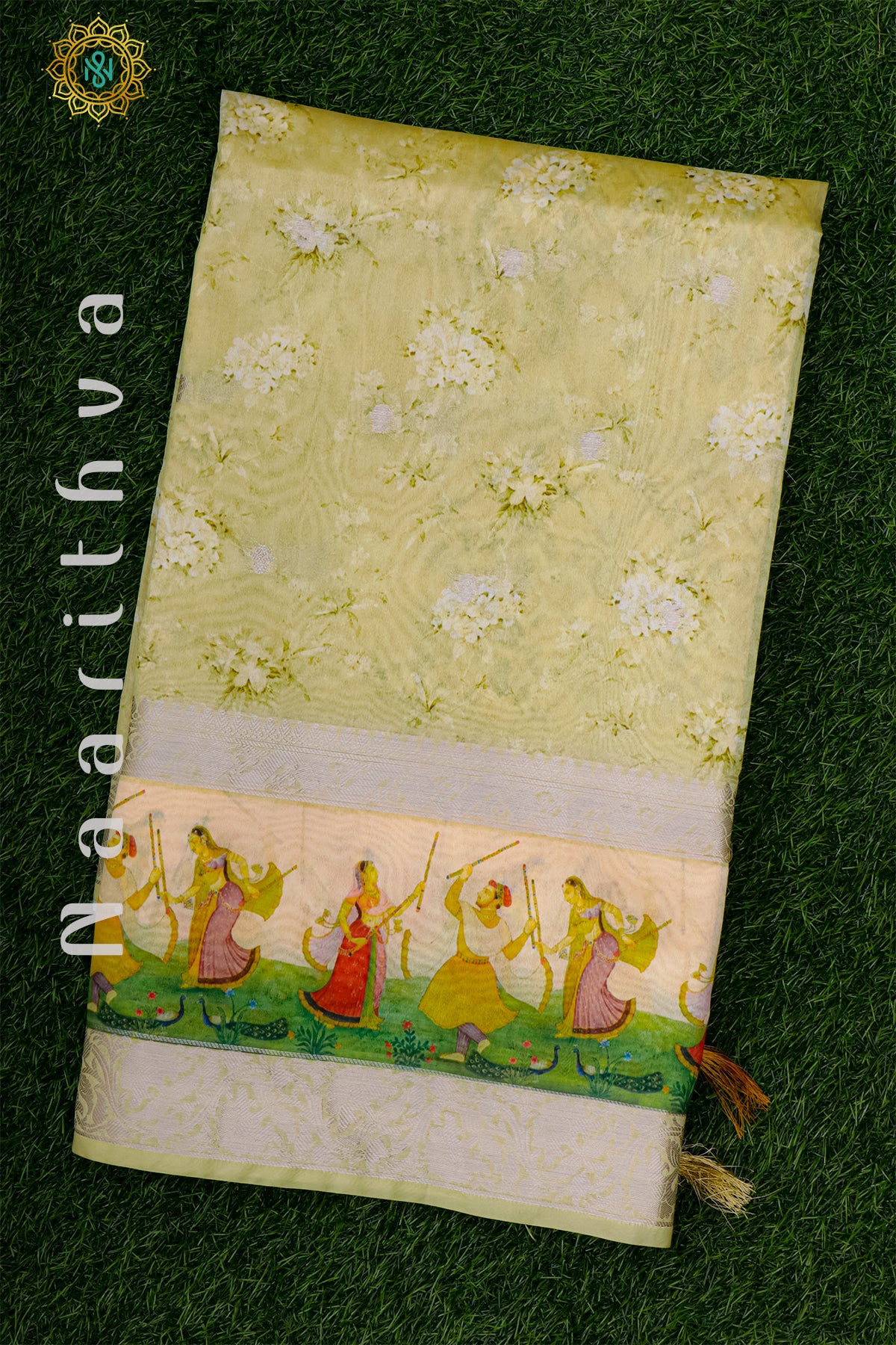 YELLOW - CHANDERI SILK COTTON