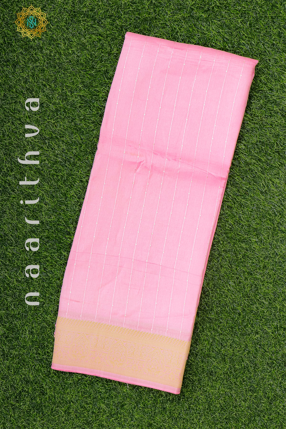 LIGHT PINK - SEMI CREPE SILK