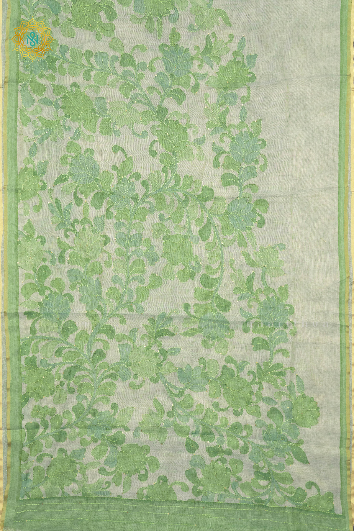 GREEN - LINEN TISSUE