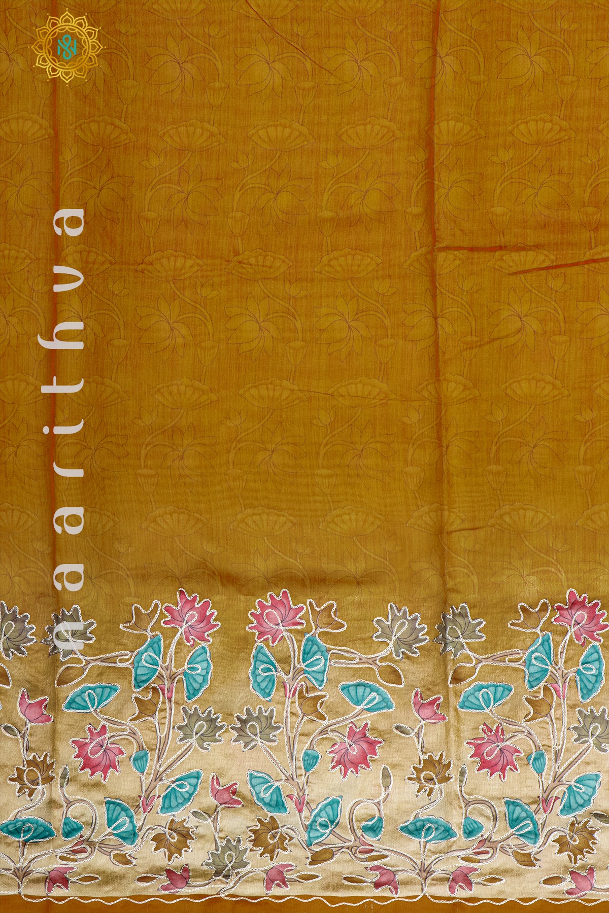 MUSTARD - CHANDERI SILK COTTON